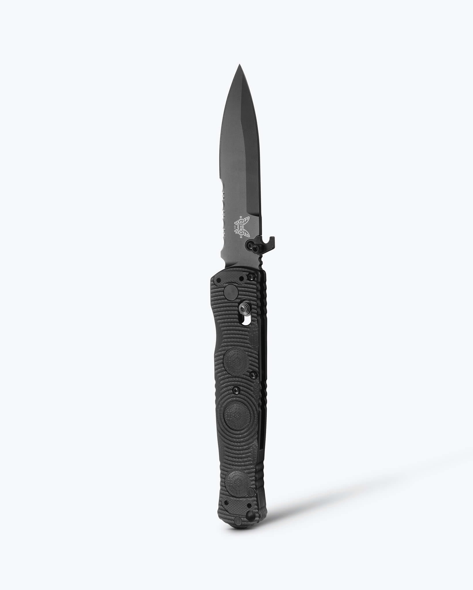 benchmade-mini-socp-folder-393sbk-schwarz-spear-point image 1