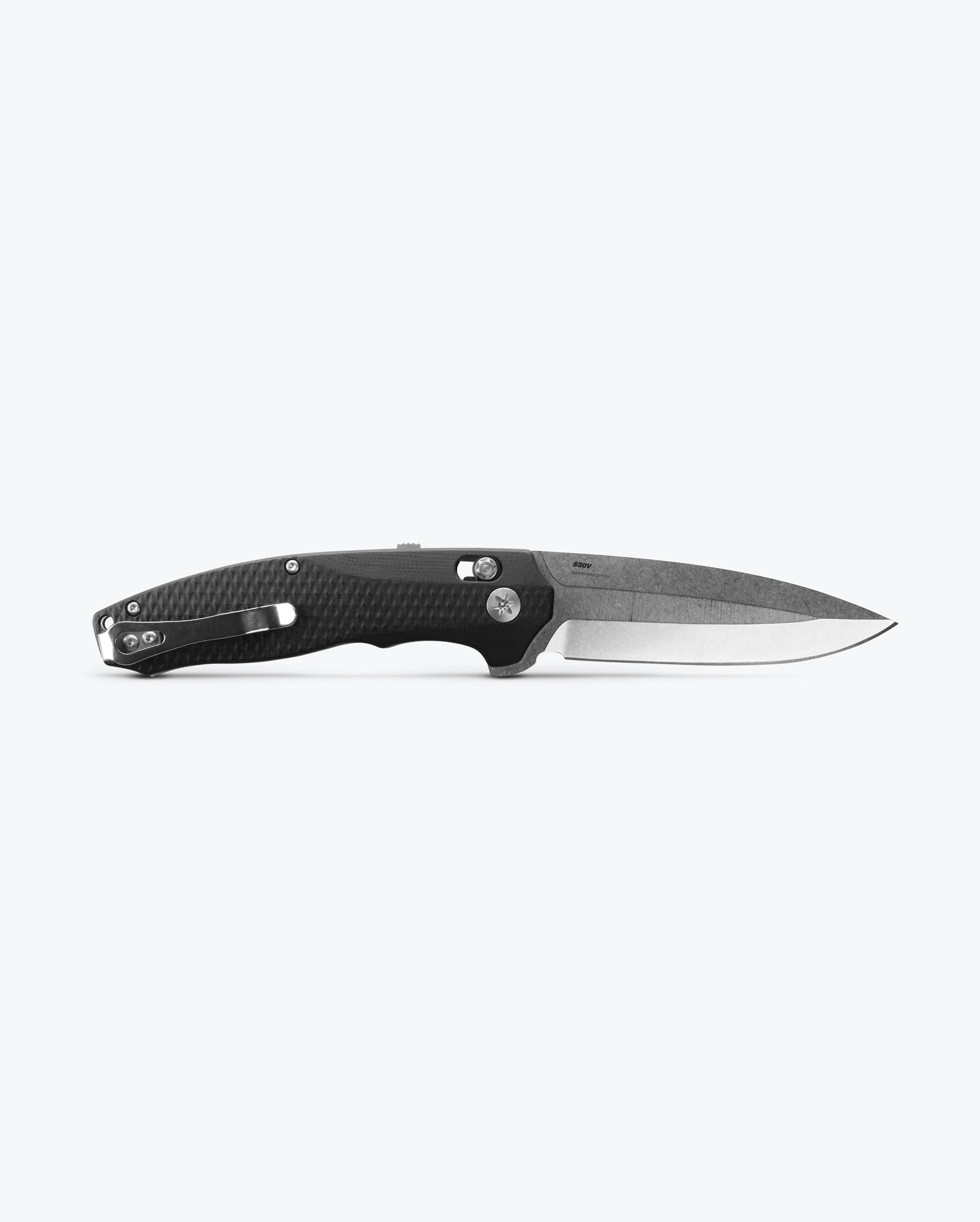 benchmade-vector-495-edc-klappmesser-spear-point-black-g10 image 4