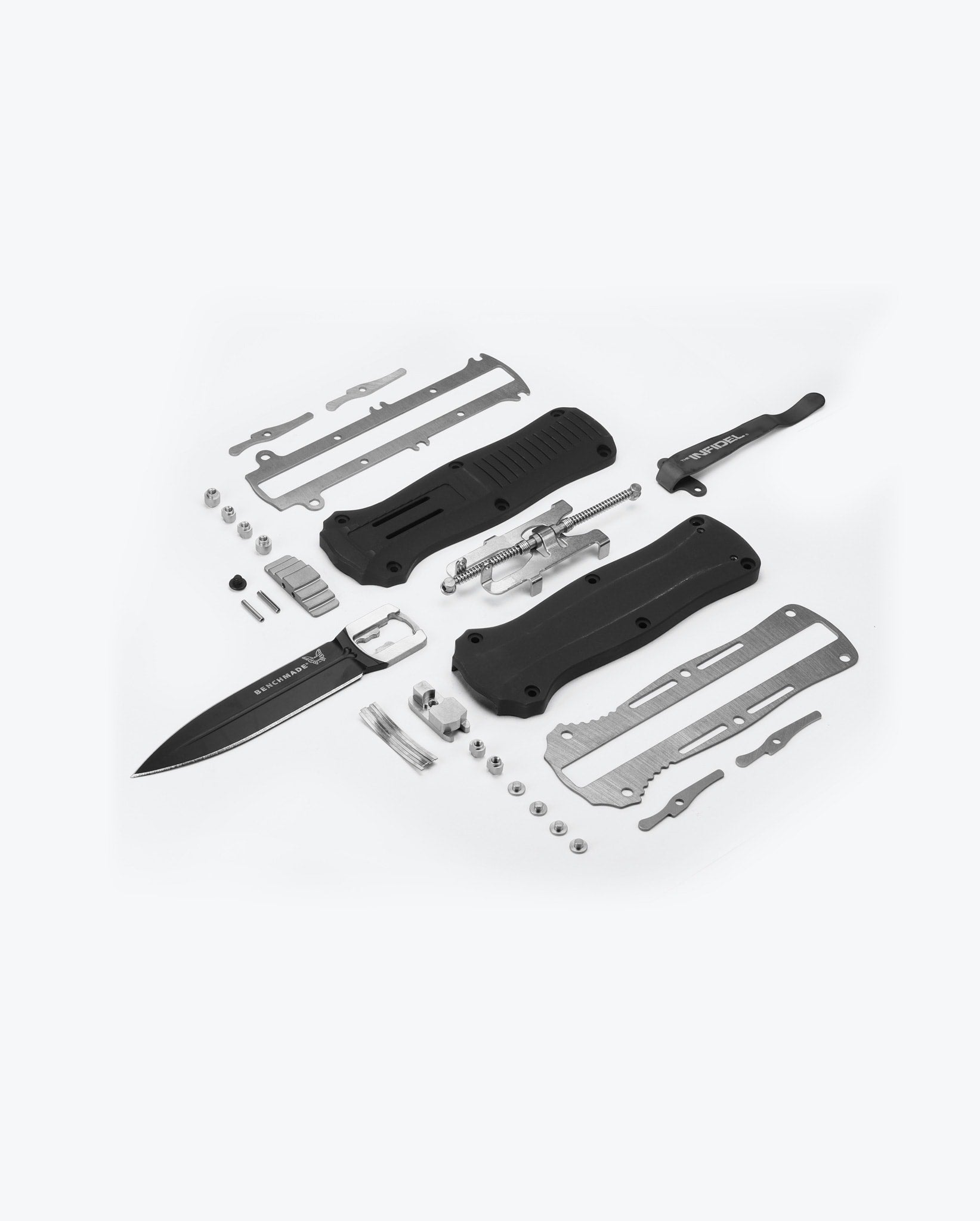 benchmade-mini-infidel-otf-automatikmesser-black-aluminium-dagger image 6