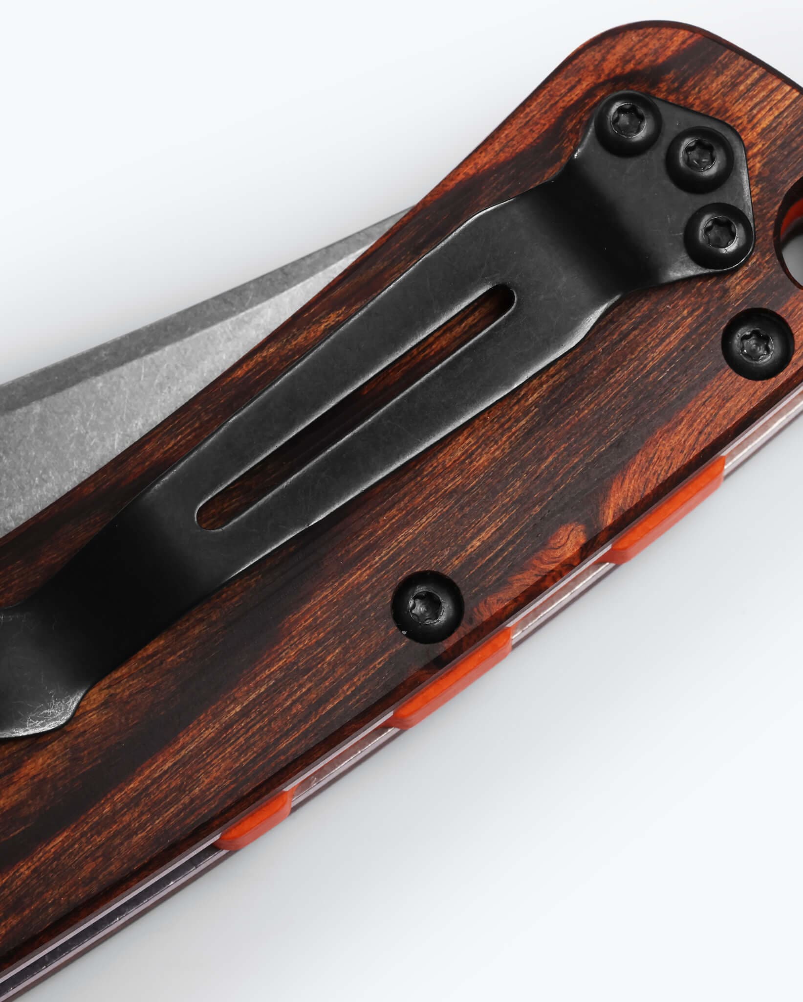 benchmade-crooked-river-15080-2-jagdmesser-gray-aluminum-wood-clip-point image 5