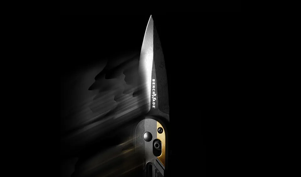 benchmade-lowden-491bk-261-gold-class-sammlermesser-titan-damasteel image 1