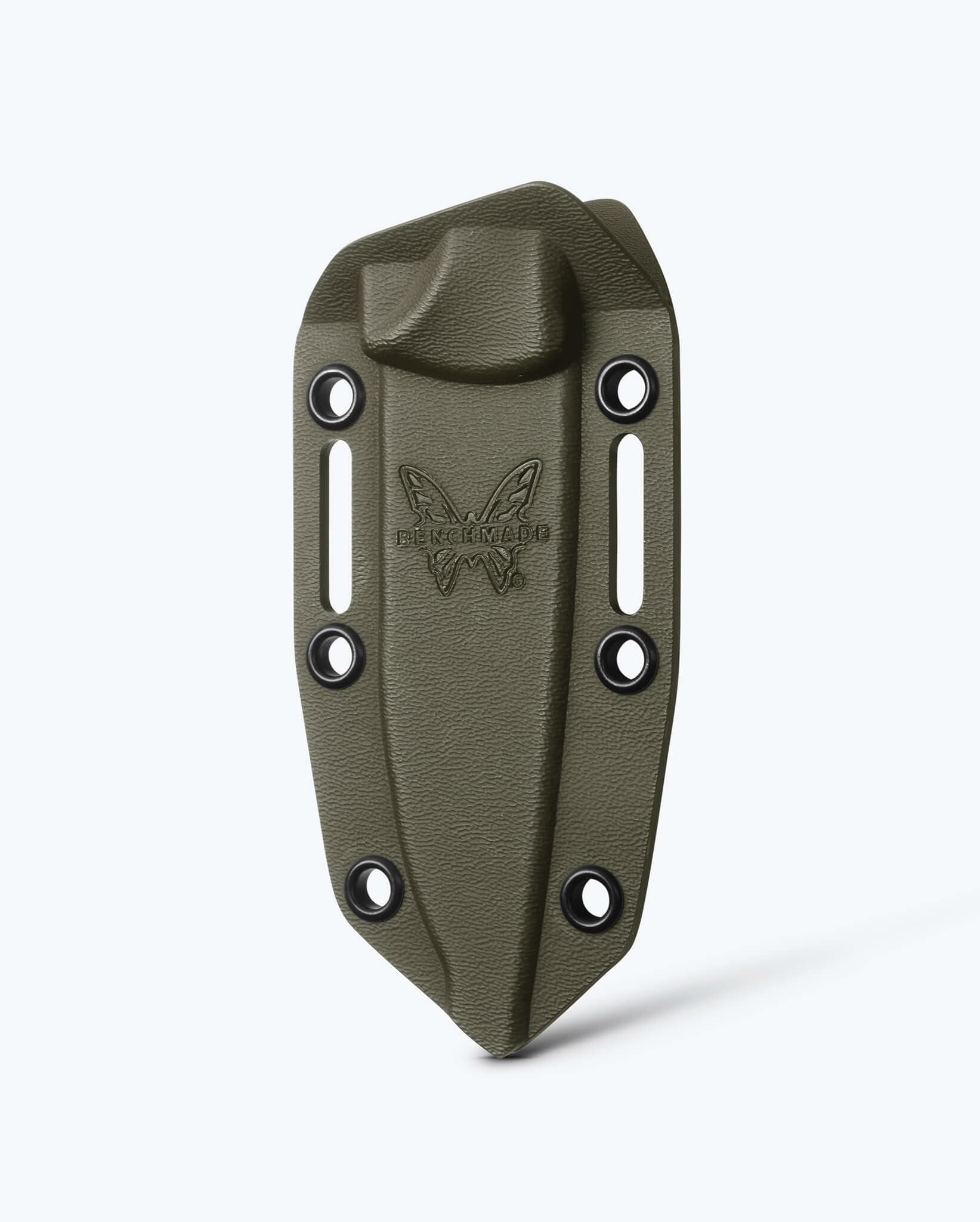 benchmade-slipridge-15650-sheath-drop-carry-od-green-boltaron-nylon image 1