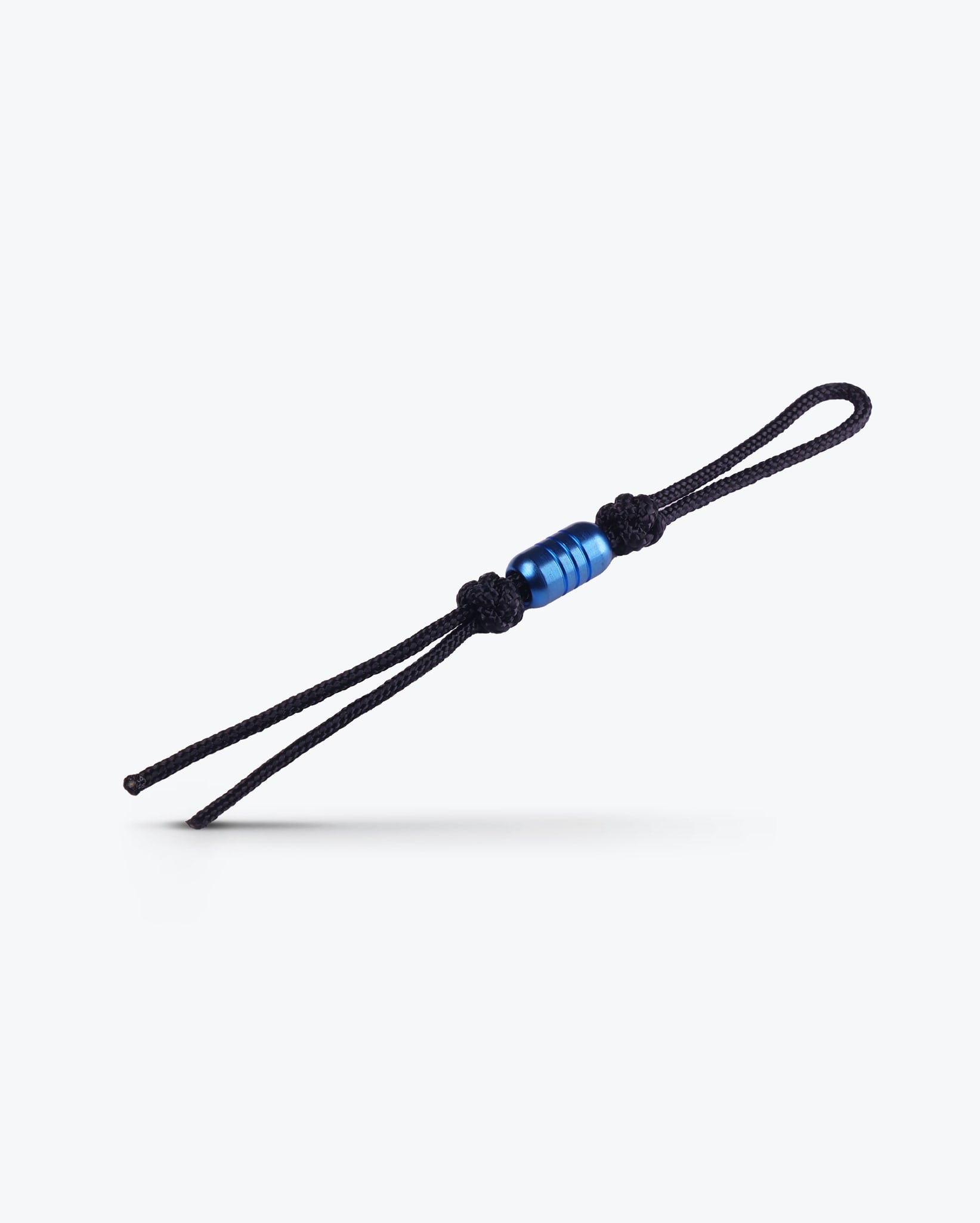 benchmade-lanyard-fangriemen-paracord-mit-edelstahl-perle-sapphire-blue-pvd image 2