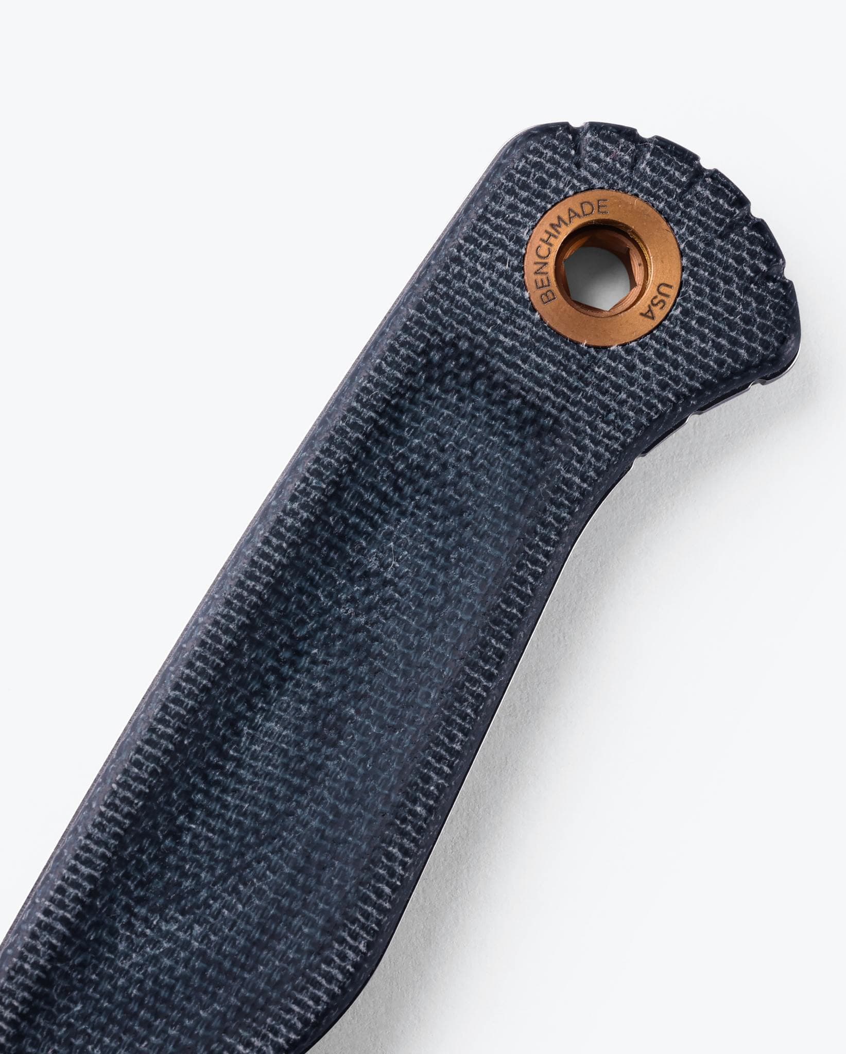 benchmade-dacian-203-04-feststehendes-messer-blue-denim-micarta-spear-point image 5
