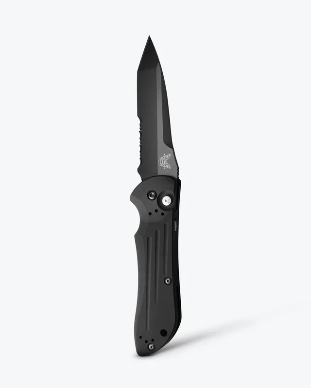 benchmade-auto-stryker-9101-automatikmesser-mit-schwarzem-aluminium image 1