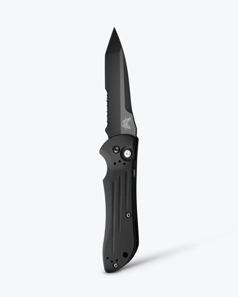 benchmade-auto-stryker-9101-automatikmesser-mit-schwarzem-aluminium image 1