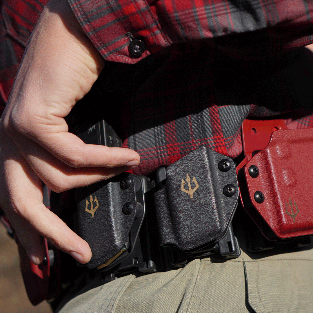 black-trident-pistolen-single-mag-carrier-owb image 2