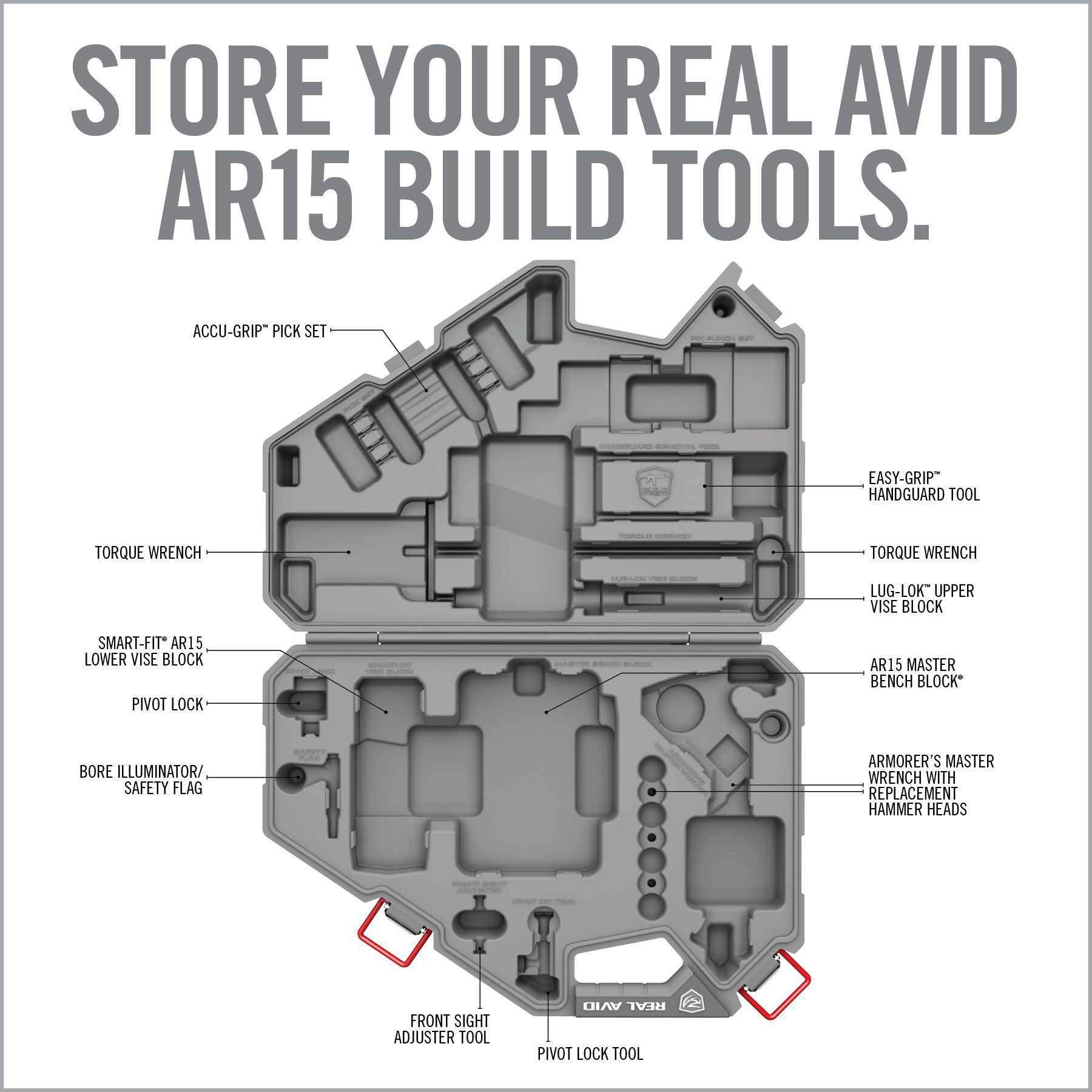 real-avid-armorer-s-master-kit-ar15-koffer-leer-ohne-werkzeug image 4