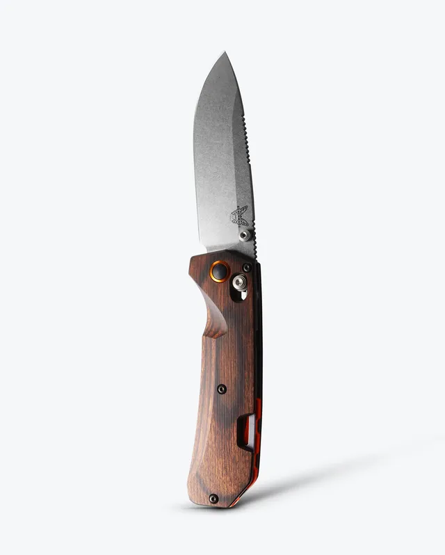 benchmade-grizzly-creek-15062-jagdmesser-stabilized-wood-drop-point image 1