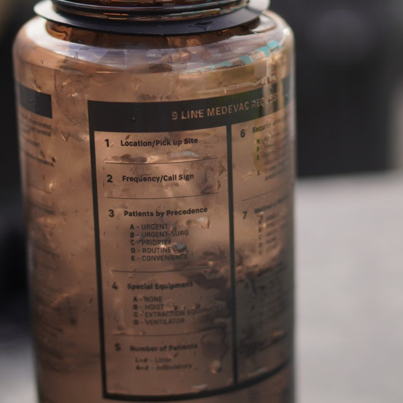 black-trident-cheat-bottle-1-liter-nalgene-trinkflasche-mit-9-line-cas-medevac-u image 4