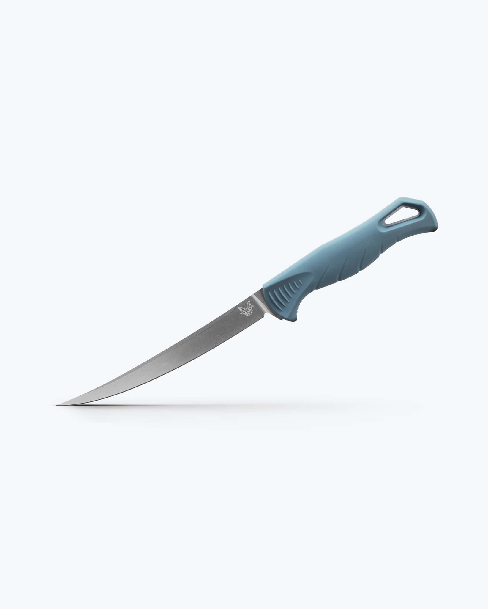 benchmade-fishcrafter-18030-depth-blue-santoprene-5-trailing-point-magnacut image 2
