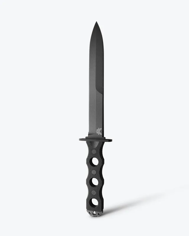 benchmade-socp-fixed-blade-185bk-feststehendes-messer-black-g10 image 1