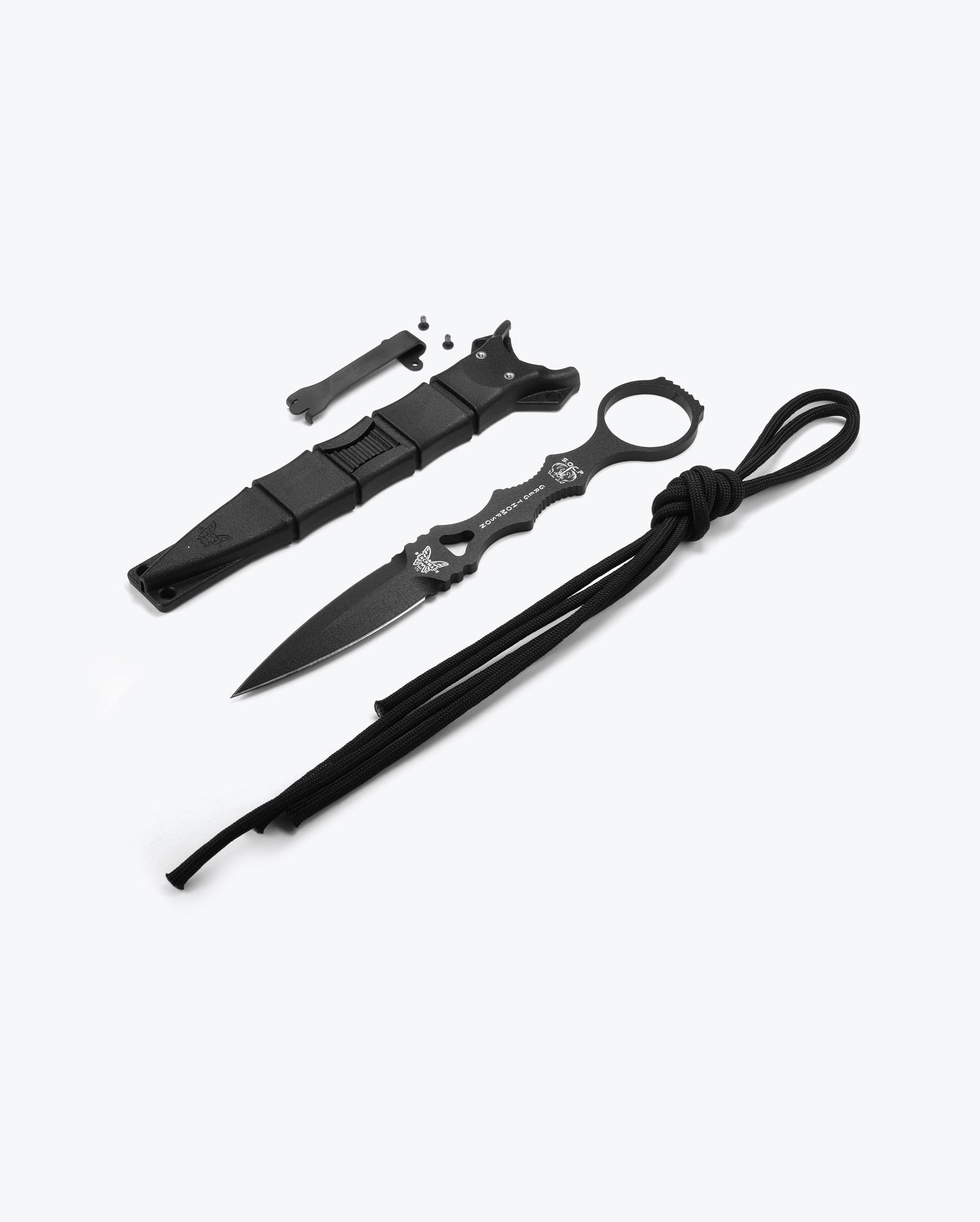 benchmade-176bk-socp-dagger-mit-schwarzer-scheide-selbstschutz-tool image 6