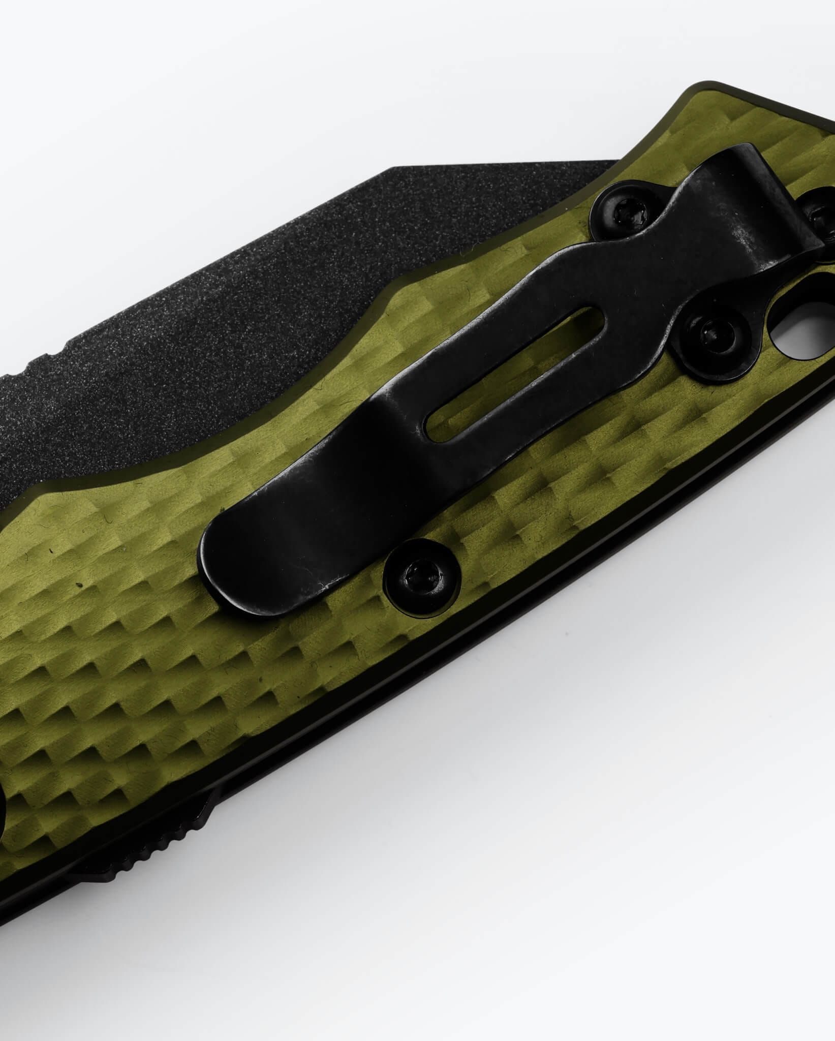 benchmade-full-immunity-290bk-2-klappmesser-wharncliffe-woodland-green-aluminum image 5