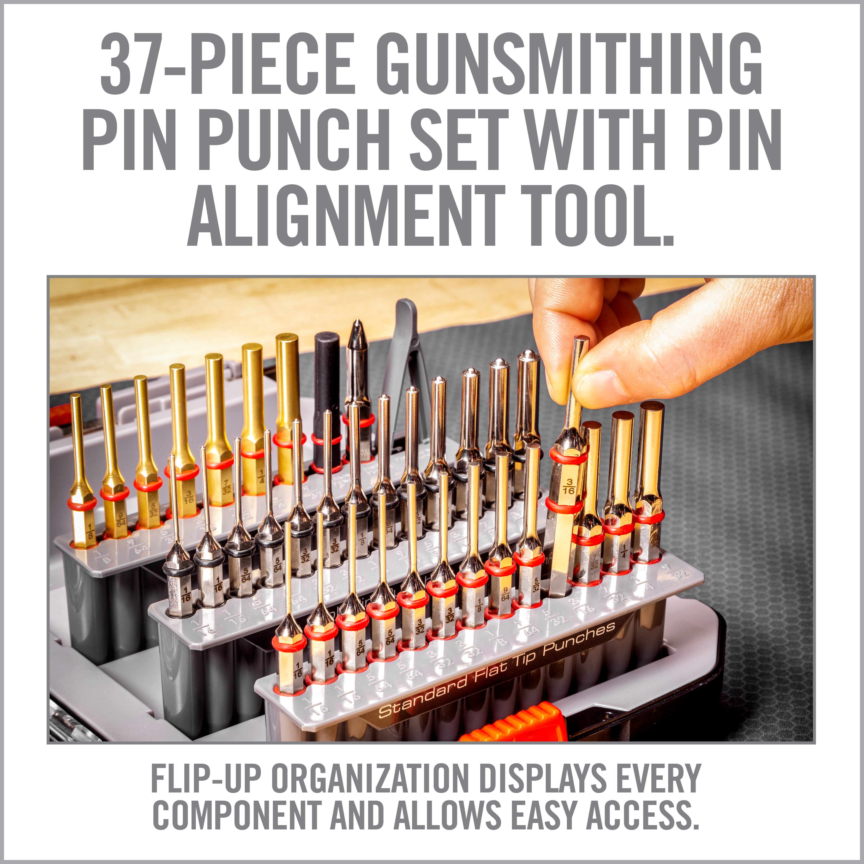 real-avid-accu-punch-master-set-armorer-s-master-hammer image 3