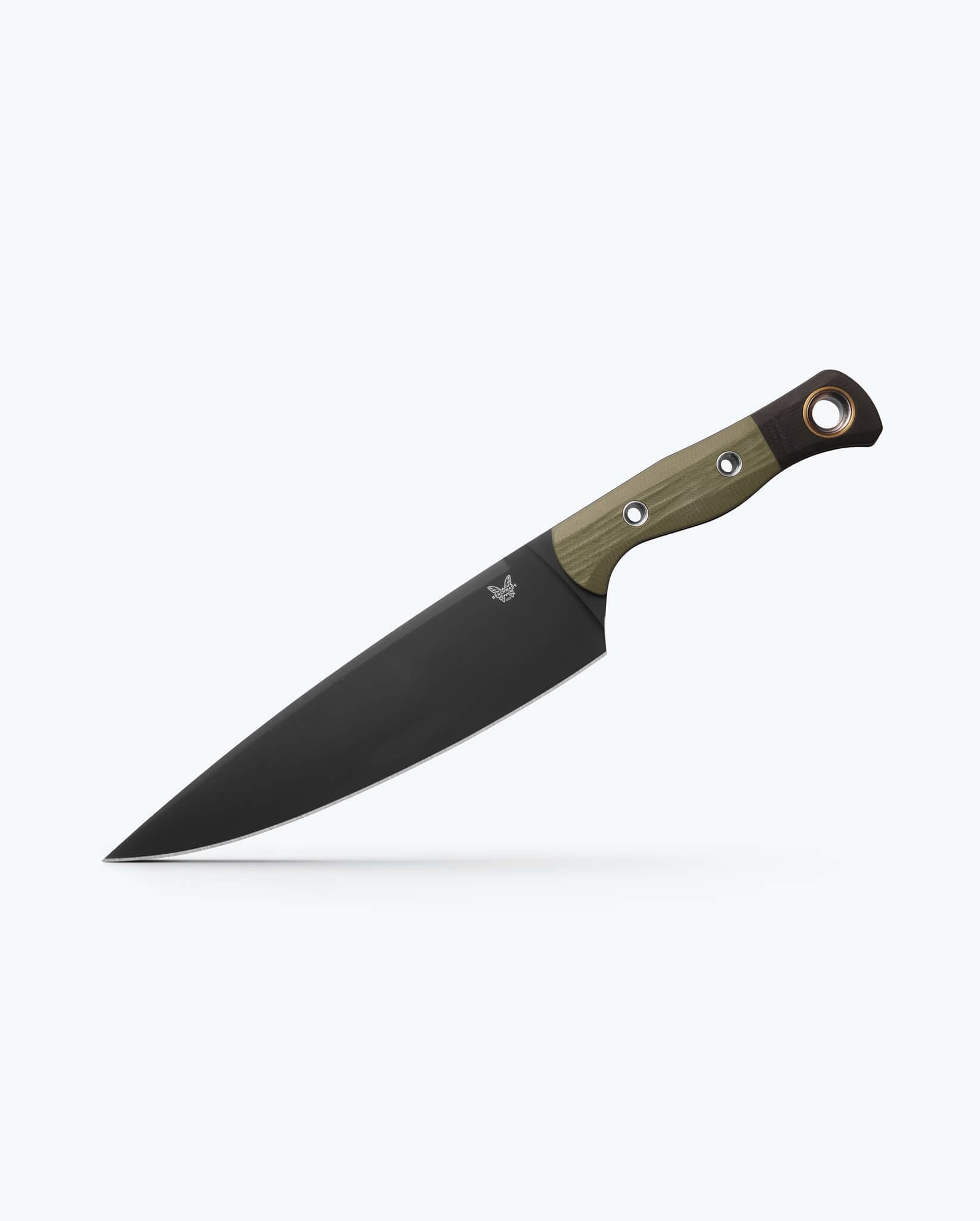 benchmade-chef-knife-4025bk-01-od-green-g10-kochmesser image 2