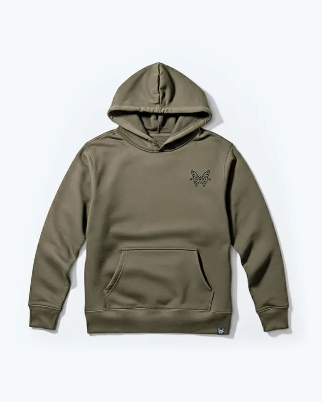 benchmade-antler-pullover-hoodie-50211-olive image 1