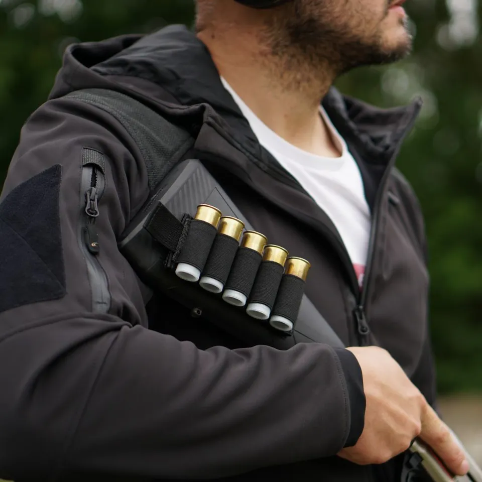 black-trident-shotgun-shell-holder-schrotpatronenhalter-kaliber-12 image 1