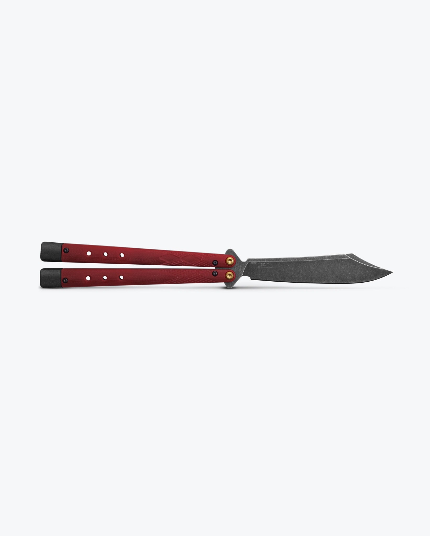 benchmade-necron-99bk-1-butterfly-messer-ruby-red-g10-scimitar image 4