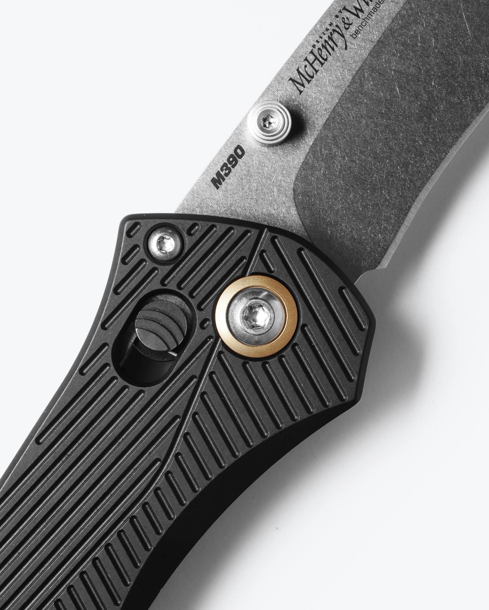 benchmade-710-25-seven-ten-black-aluminum-recurve-m390 image 5