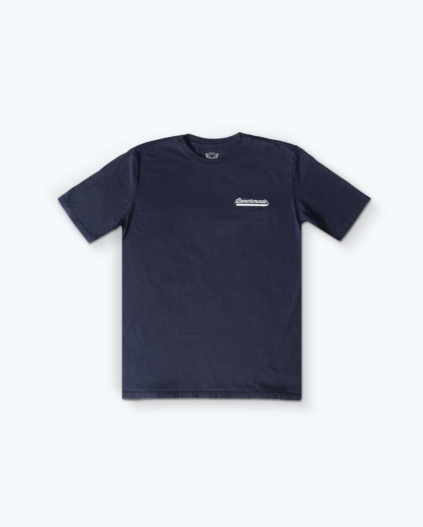benchmade-bkc-classic-script-t-shirt-50184-baumwolle image 1