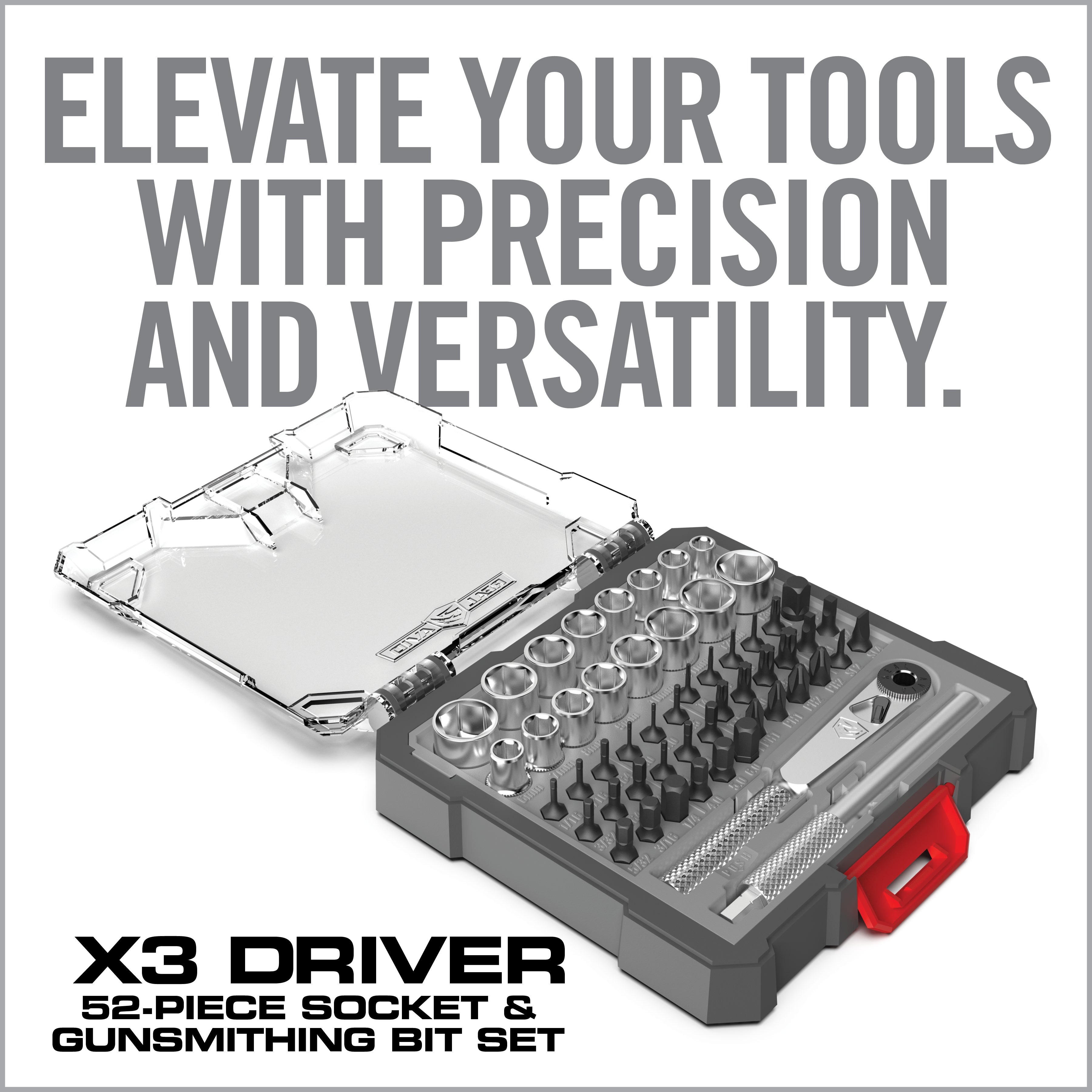 real-avid-x3-driver-52-teiliges-stecknuss-b-chsenmacher-bit-set image 2