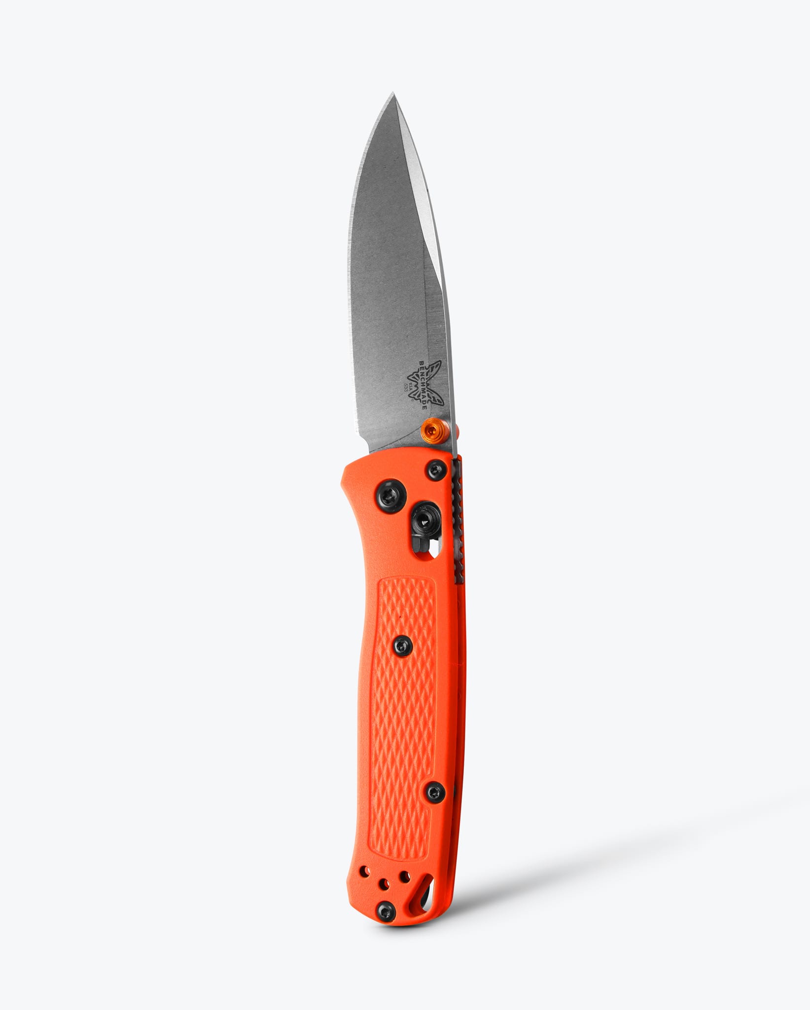 benchmade-mini-bugout-533-klappmesser-orange-grivory-drop-point image 1