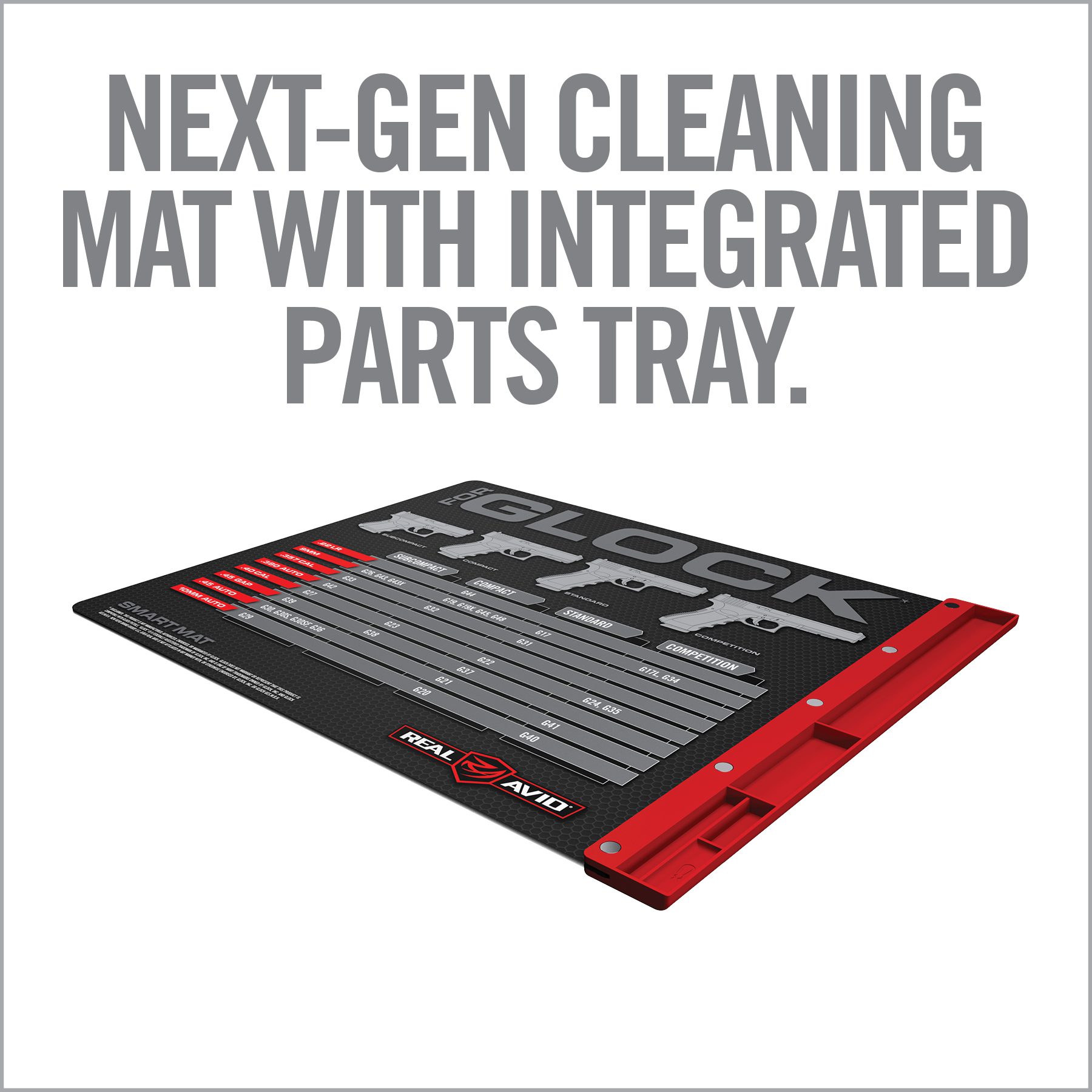 real-avid-smart-mat-f-r-glock-pistolen-reinigungsmatte-19-x-16-zoll image 2
