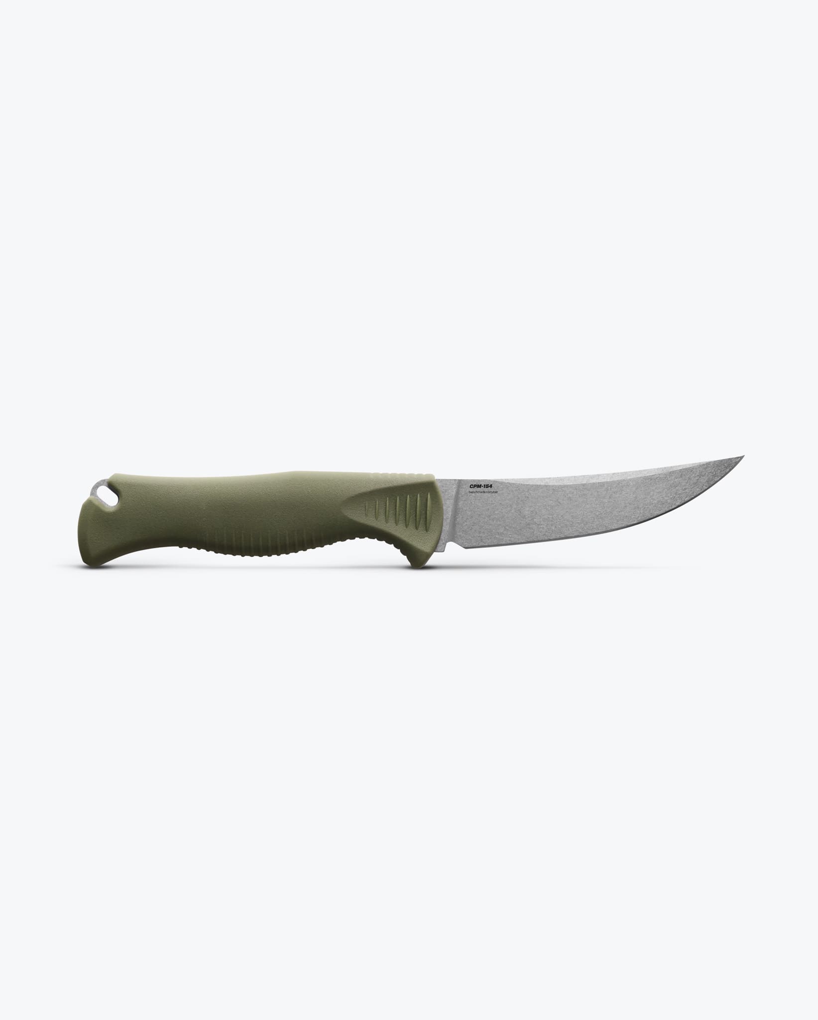 benchmade-meatcrafter-15505-4-trailing-point-dark-olive-santoprene-feststehend image 4