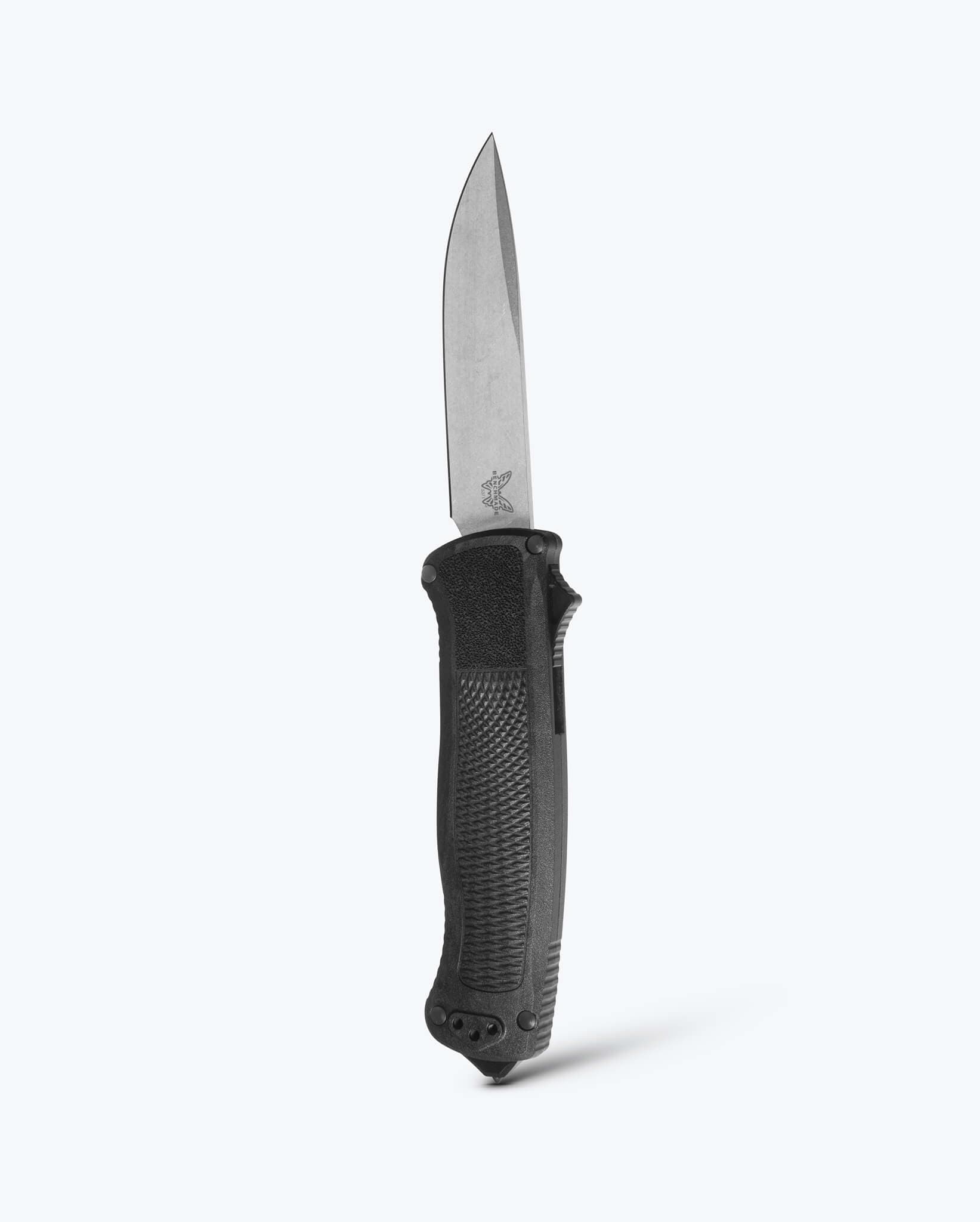 benchmade-5371-04-shootout-schwarzes-otf-messer-drop-point-s30v-carbide-glasbrec image 1
