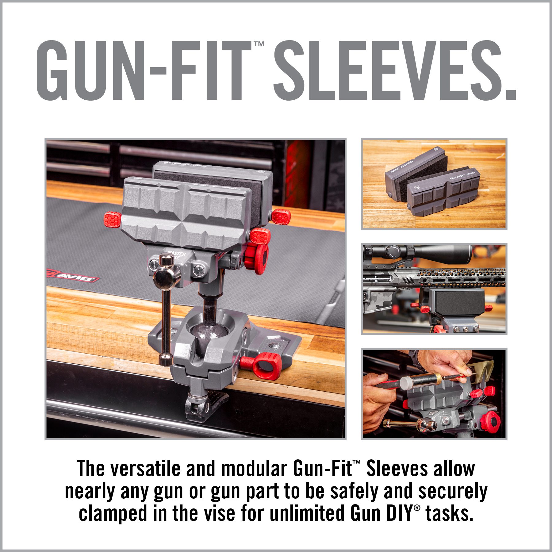 real-avid-smart-jaws-gun-fit-f-r-master-gun-vise-austauschbacken-umkehrbares-des image 7