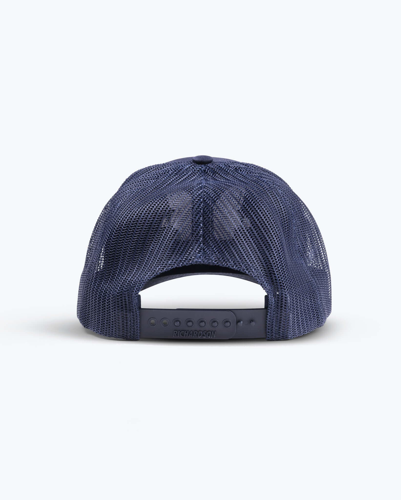benchmade-logo-hat-navy-classic-trucker-cap-mit-snapback image 3