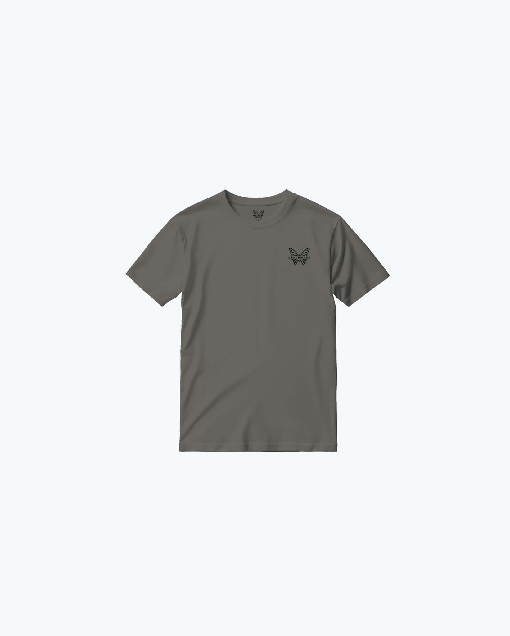benchmade-trawler-ss-tee-asphalt-baumwoll-t-shirt image 2