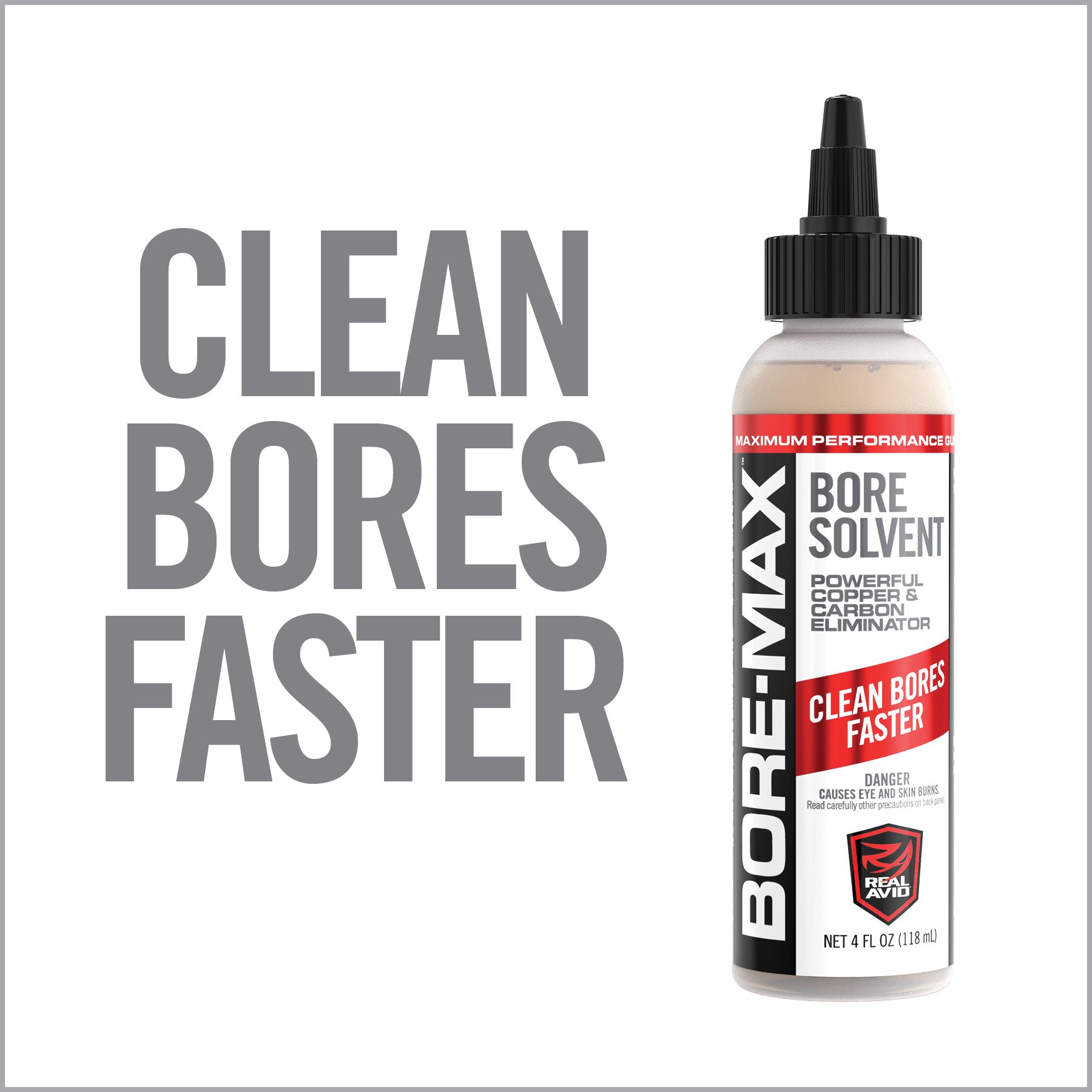 real-avid-bore-max-bore-solvent-4-oz-laufreiniger-gegen-kupfer-carbon image 2
