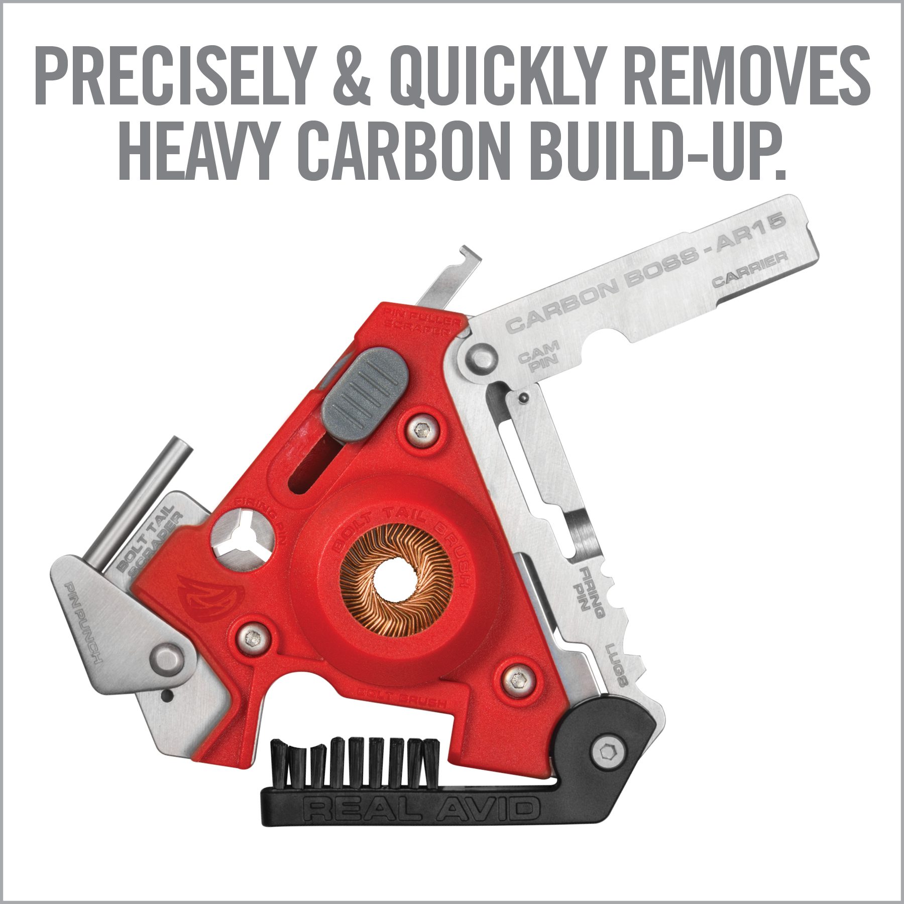 real-avid-carbon-boss-ar15-16-in-1-carbon-reinigungstool image 2