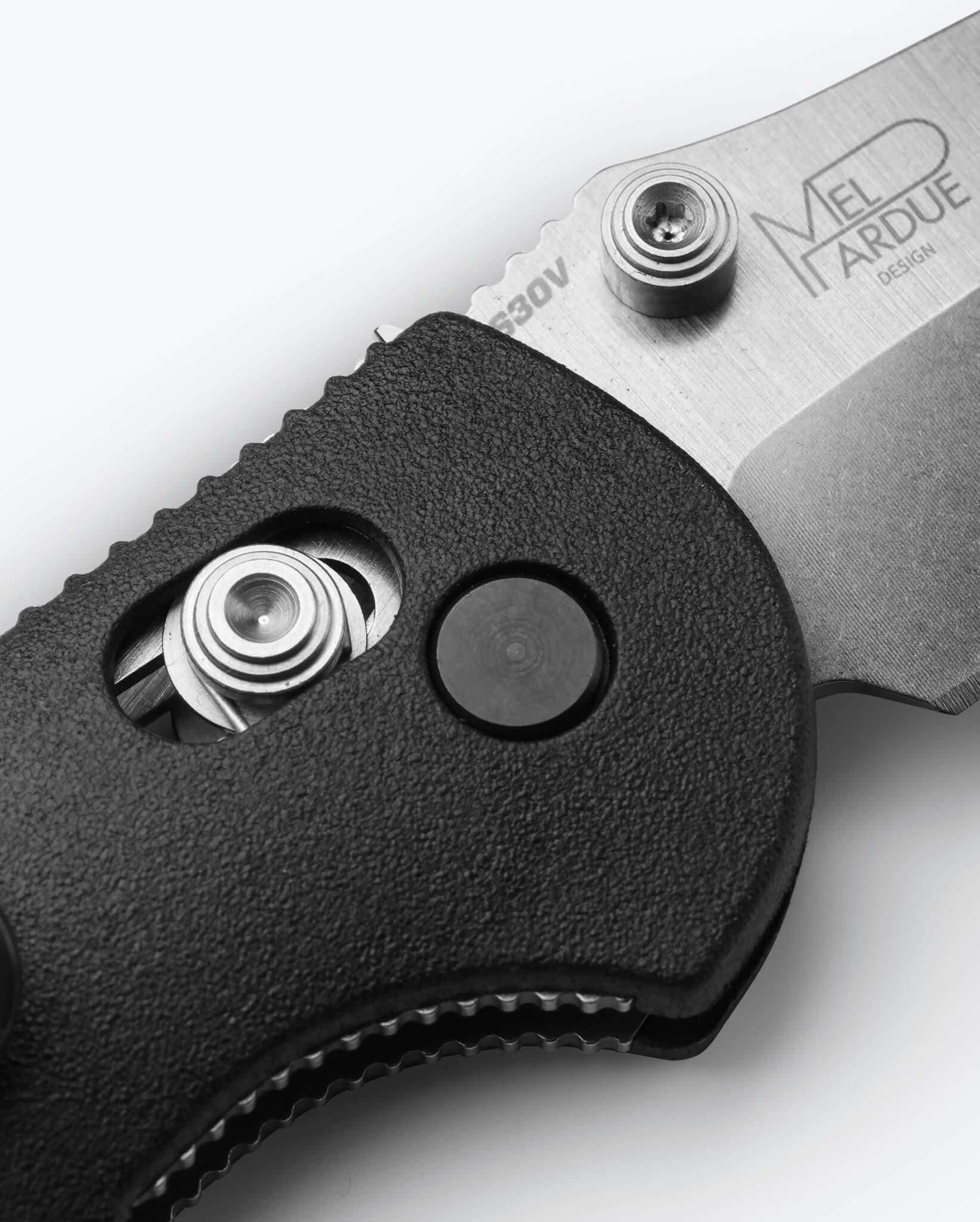 benchmade-mini-griptilian-556-s30v-klappmesser-black-grivory-drop-point image 5