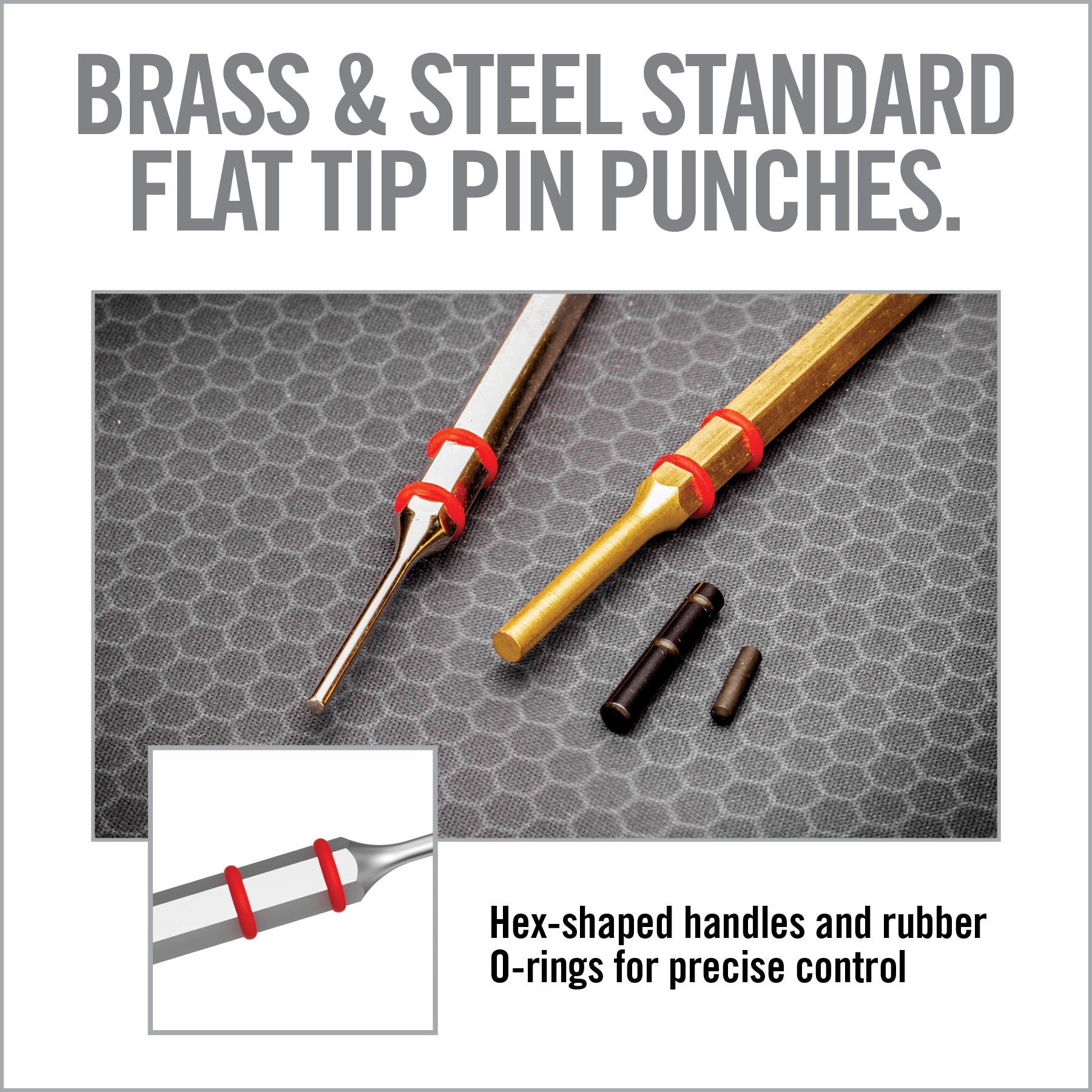 real-avid-accu-punch-hammer-set-messing-stahl image 6