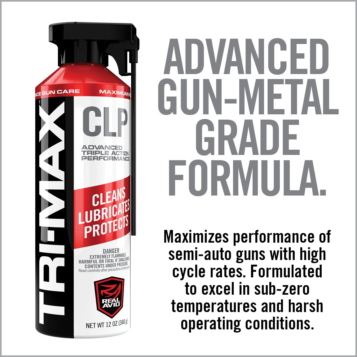 real-avid-tri-max-clp-12-oz-aerosol-3-in-1-waffen-l-reiniger-und-rostschutz image 3