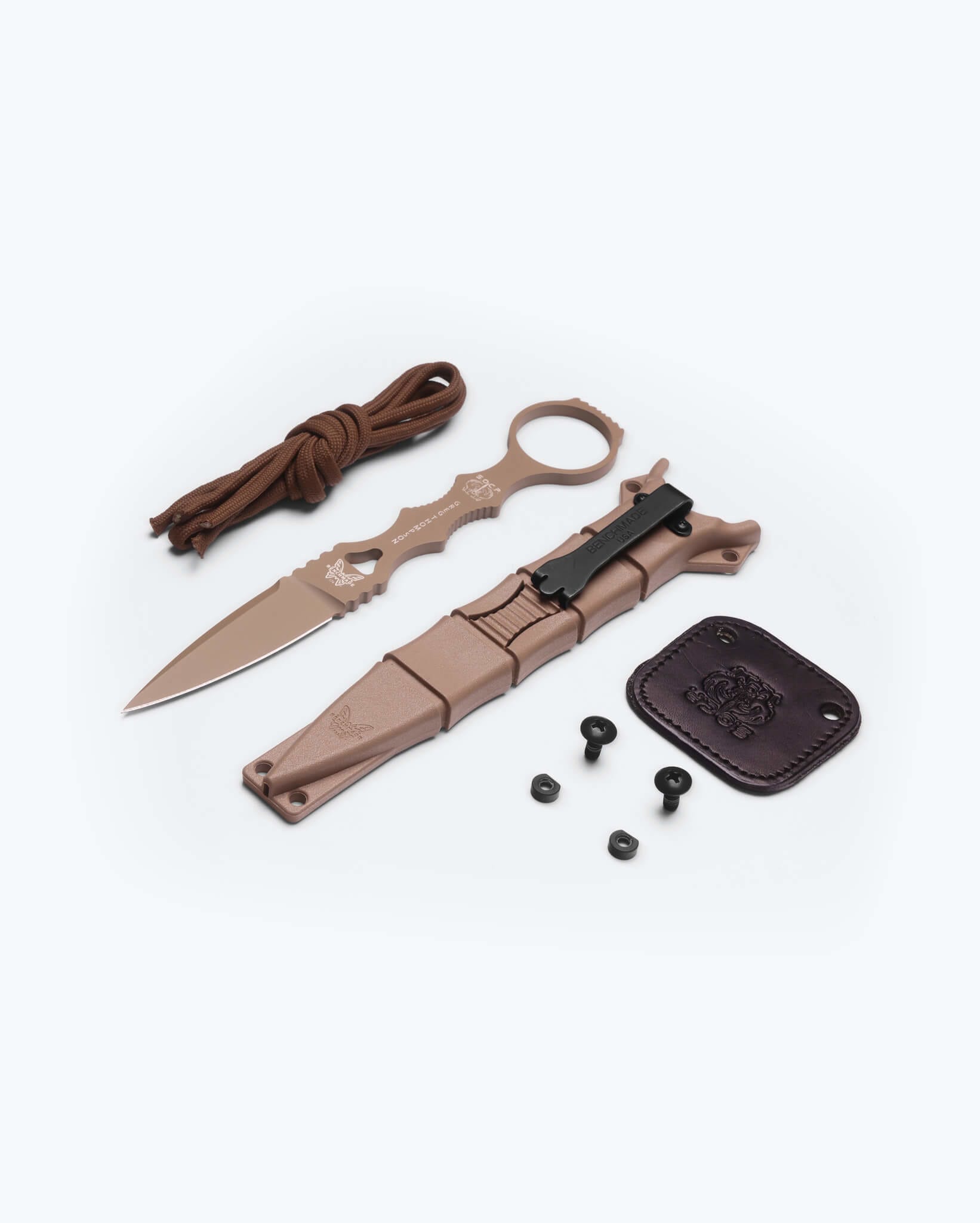 benchmade-socp-dagger-174sn-single-edge-tan-sheath image 6