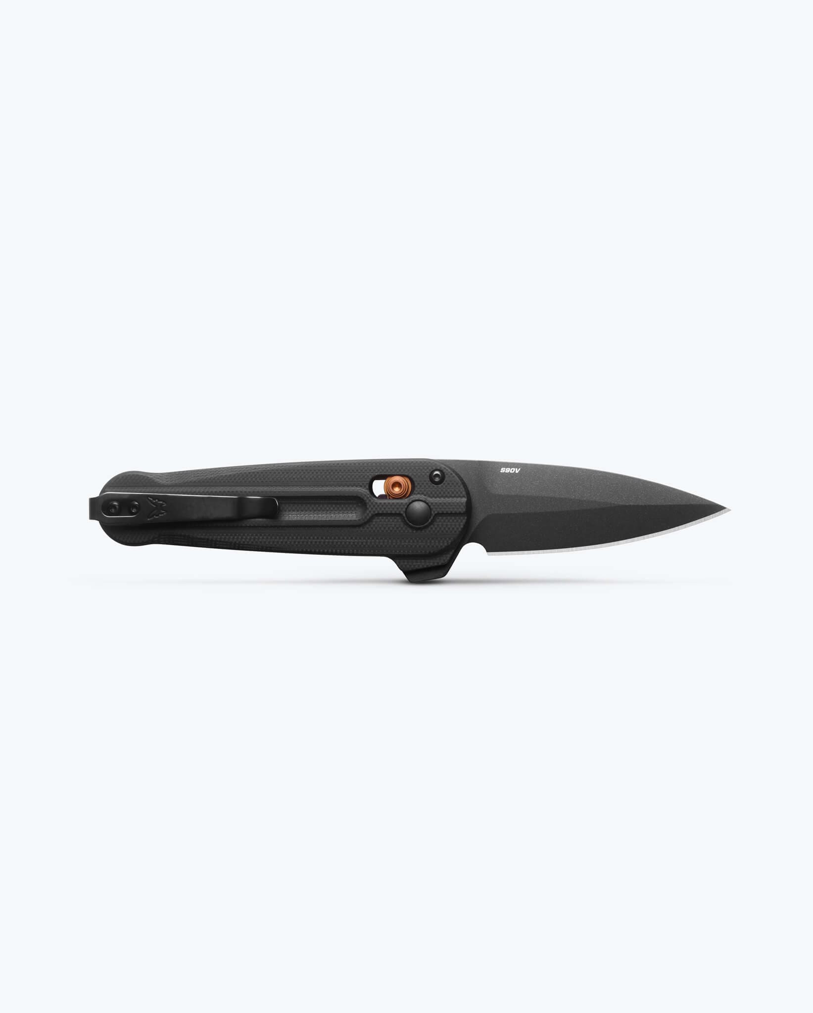 benchmade-lowden-491bk-02-black-g10-spear-point-flipper image 4