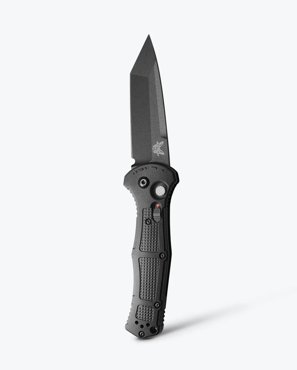 benchmade-claymore-automatikmesser-black-tanto-push-button-auto-edc image 1