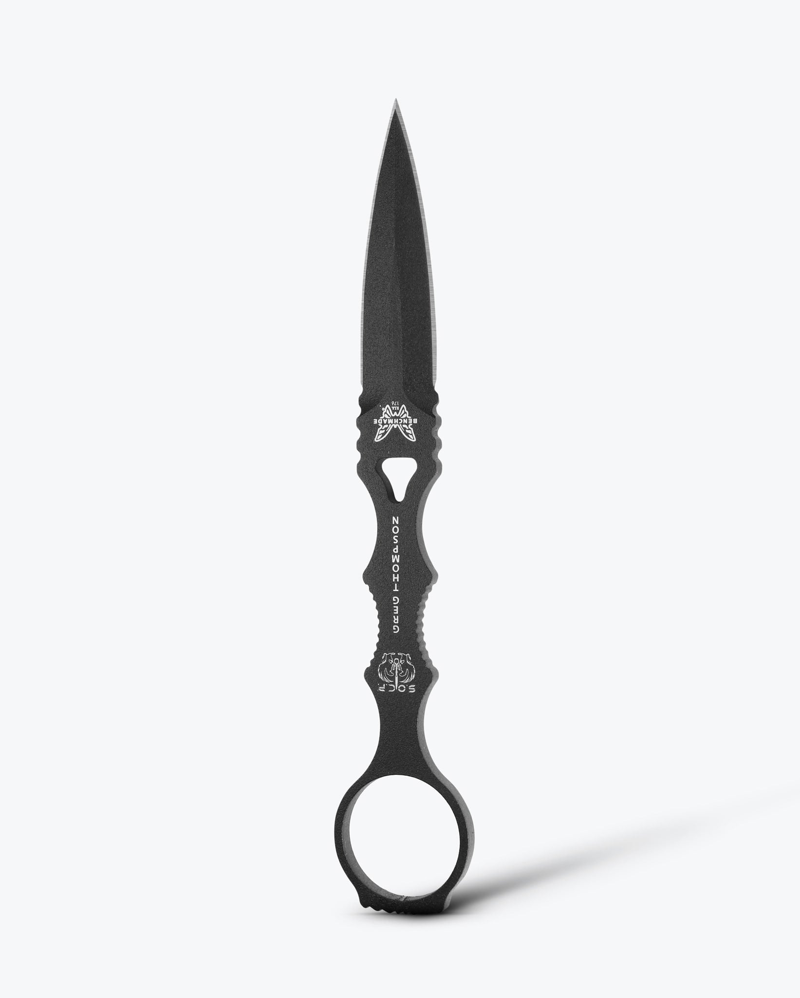 benchmade-176bk-socp-dagger-mit-schwarzer-scheide-selbstschutz-tool image 1