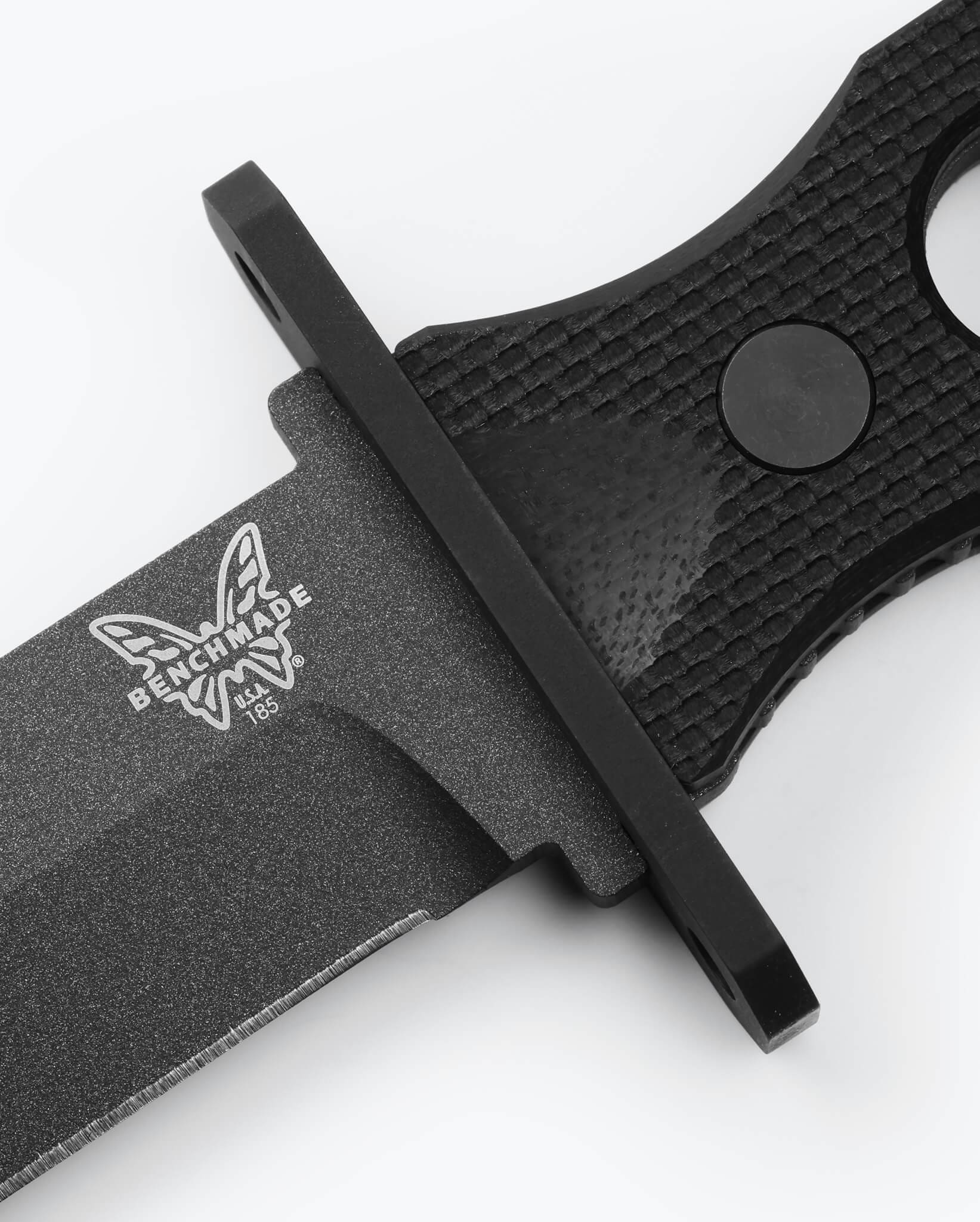 benchmade-socp-fixed-blade-185bk-feststehendes-messer-black-g10 image 5