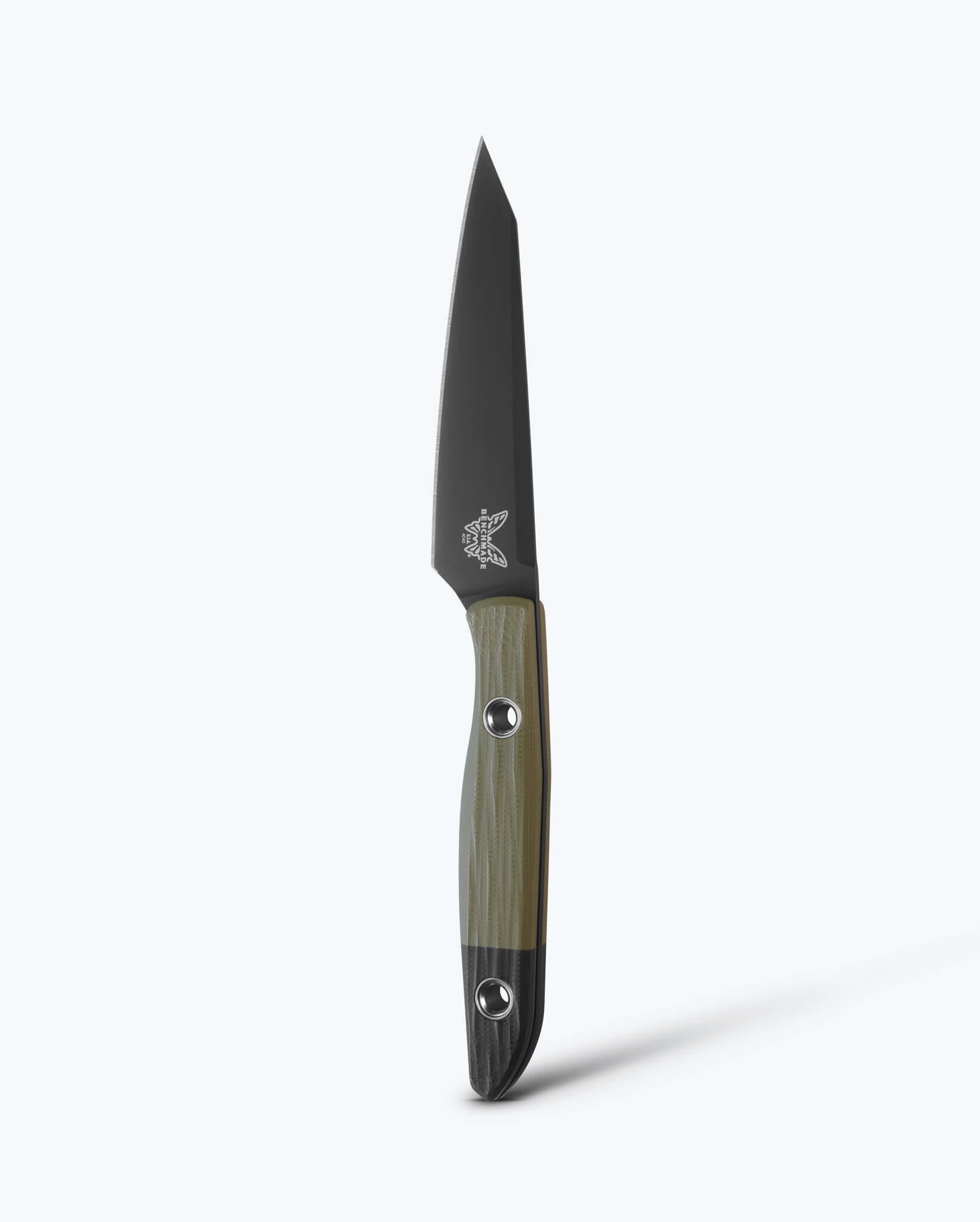 benchmade-true-paring-knife-4045bk-01-outdoormesser-od-green-g10-cpm-154 image 1