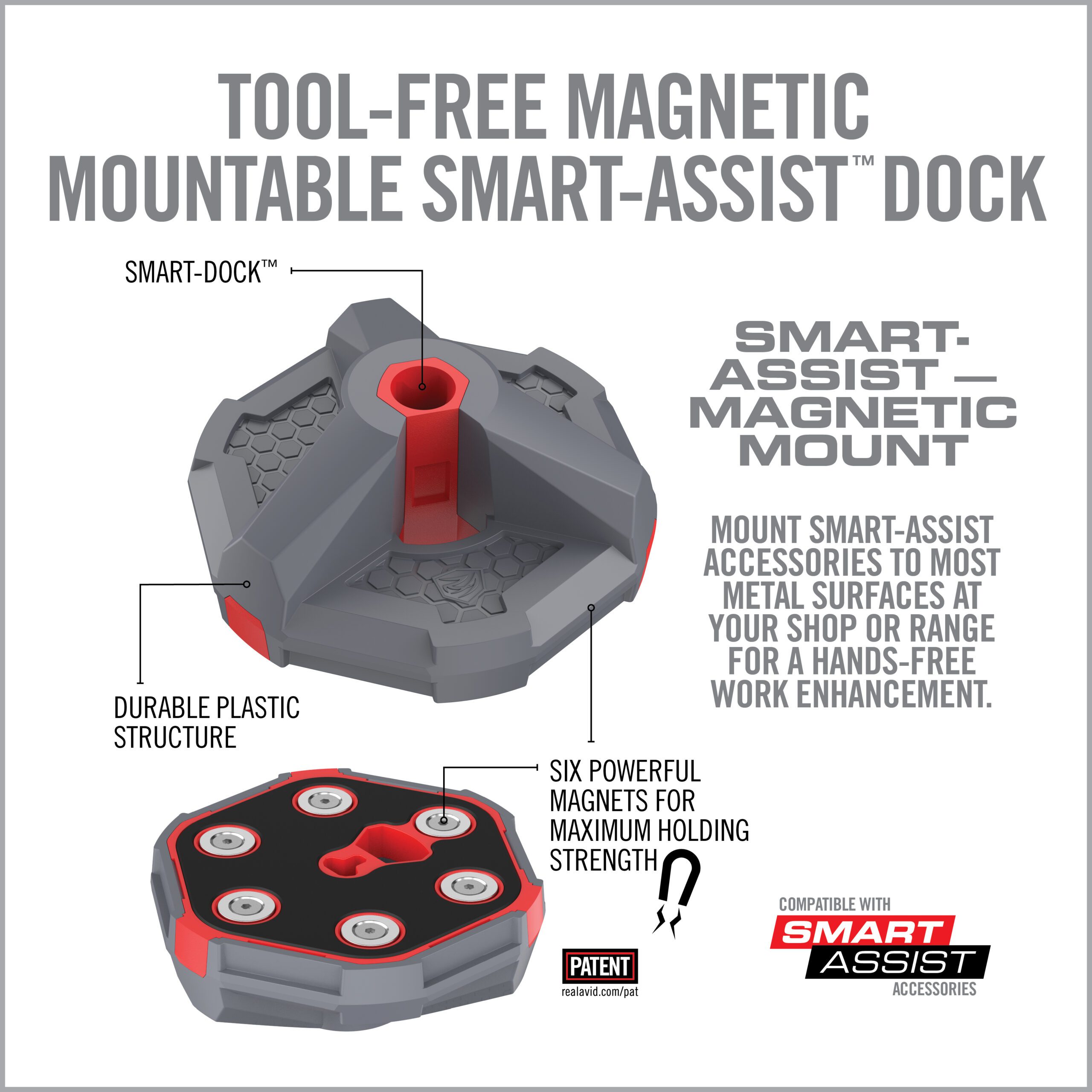 real-avid-smart-assist-magnetic-mount-magnetische-werkstatthalterung image 2