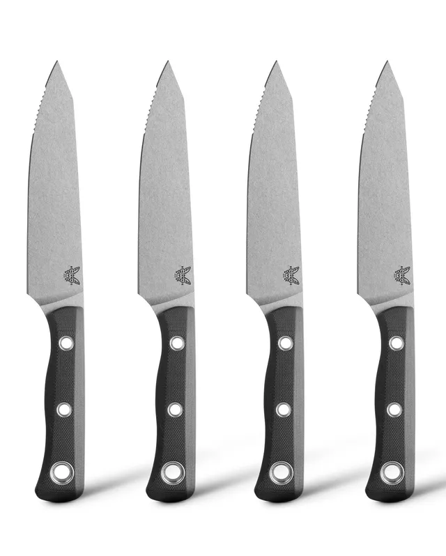 benchmade-table-knife-set-4001-black-g10-steak-und-tischmesser-set-selectedge image 1