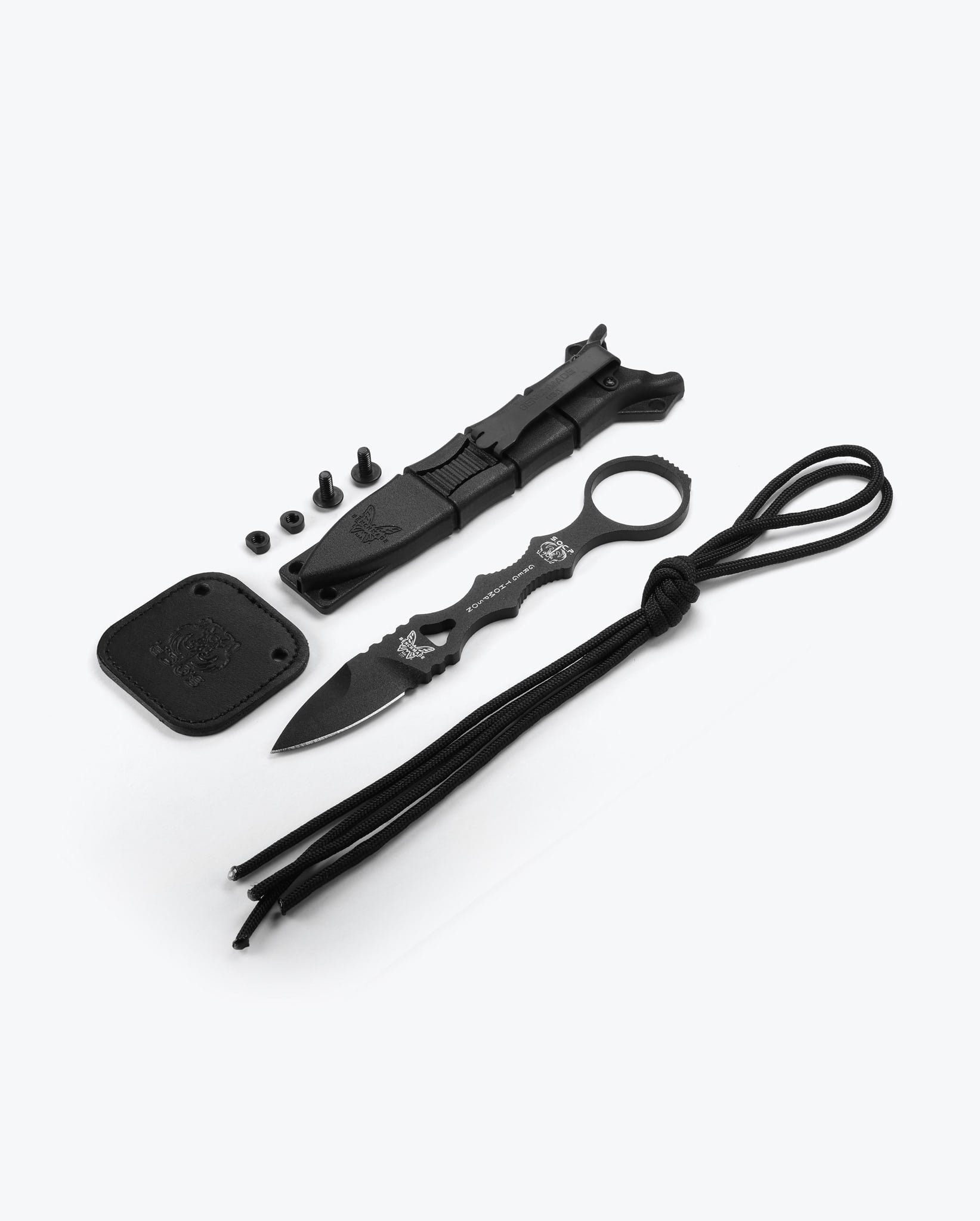 benchmade-177bk-mini-socp-dagger-schwarzes-spear-point-dolchmesser-mit-j-hook-sc image 6