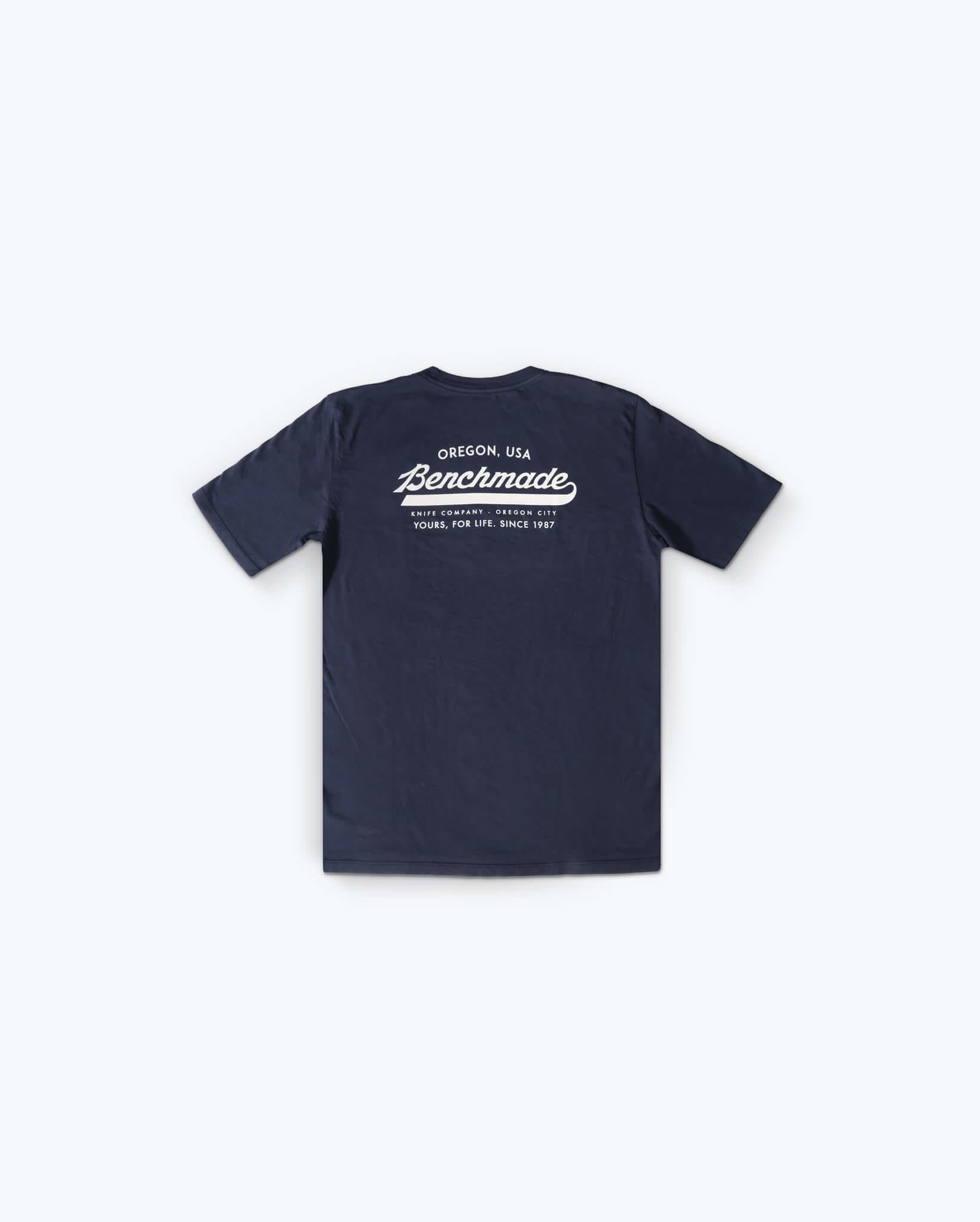 benchmade-bkc-classic-script-t-shirt-50184-baumwolle image 3