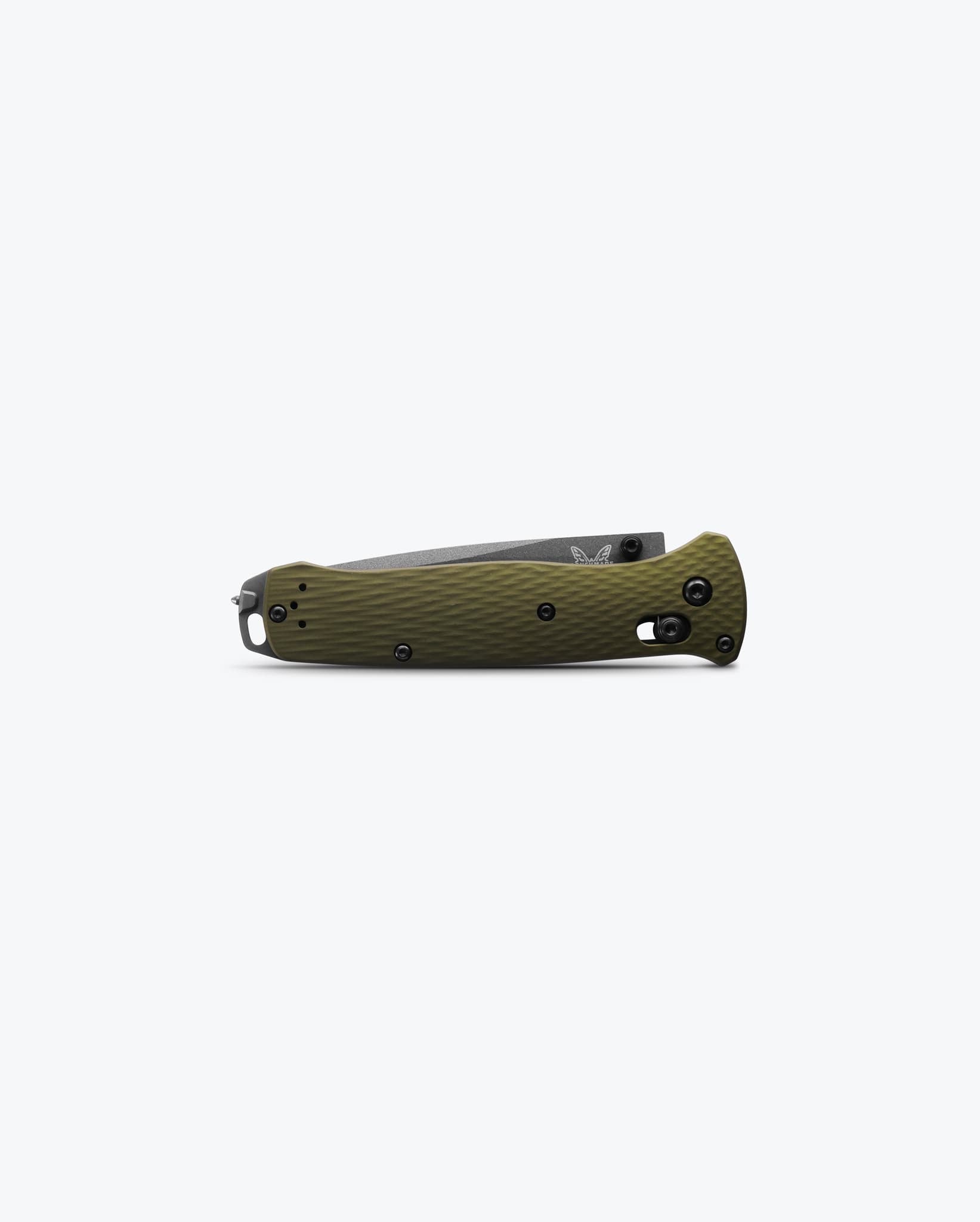 benchmade-bailout-537sgy-1-woodland-green-alu-tanto-teilschliff-cpm-m4 image 3