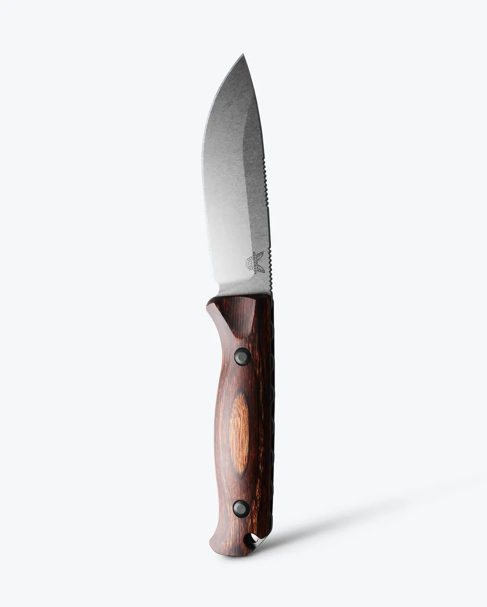 benchmade-saddle-mountain-skinner-15002-stabilized-wood-jagdmesser-drop-point image 1